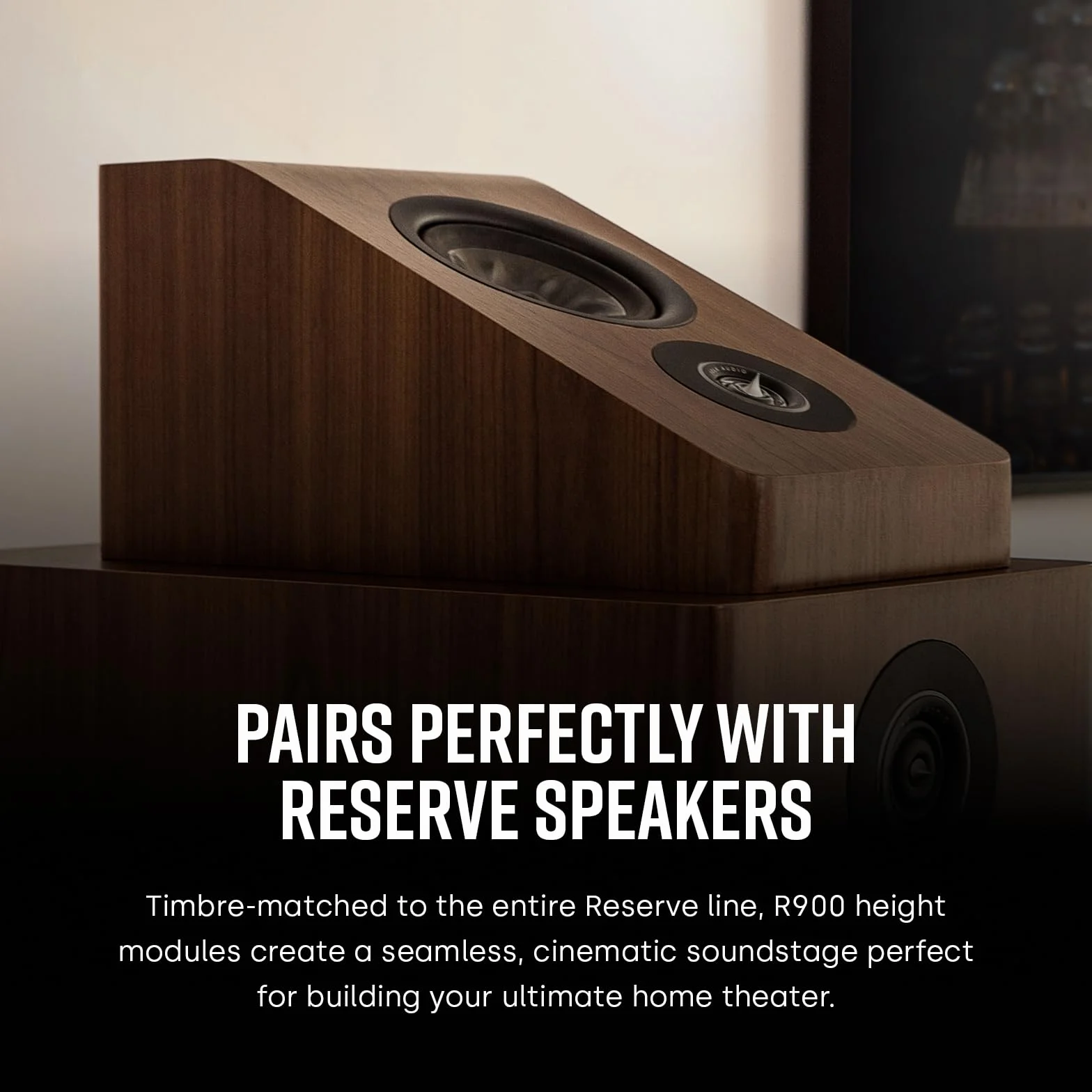 Polk R900 Noir Enceinte Atmos Paire