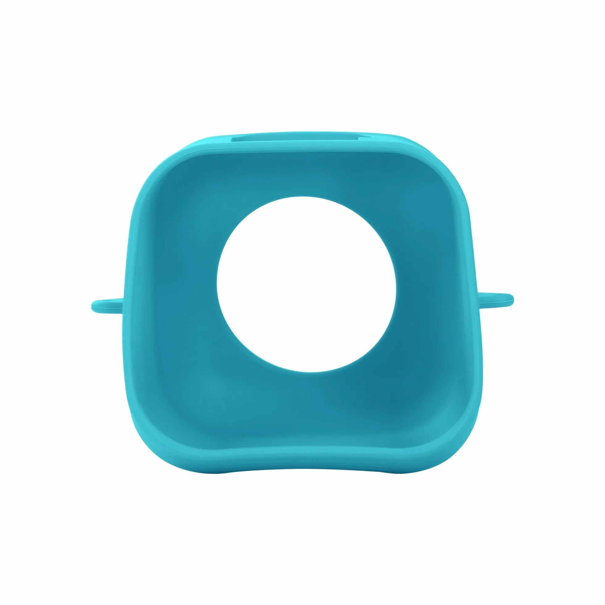 Housse en silicone souple réglable avec bretelles pour lecteur audio Toniebox 2, housse de protection avec design ajusté pour le voyage avec boutons et ports faciles (vert)