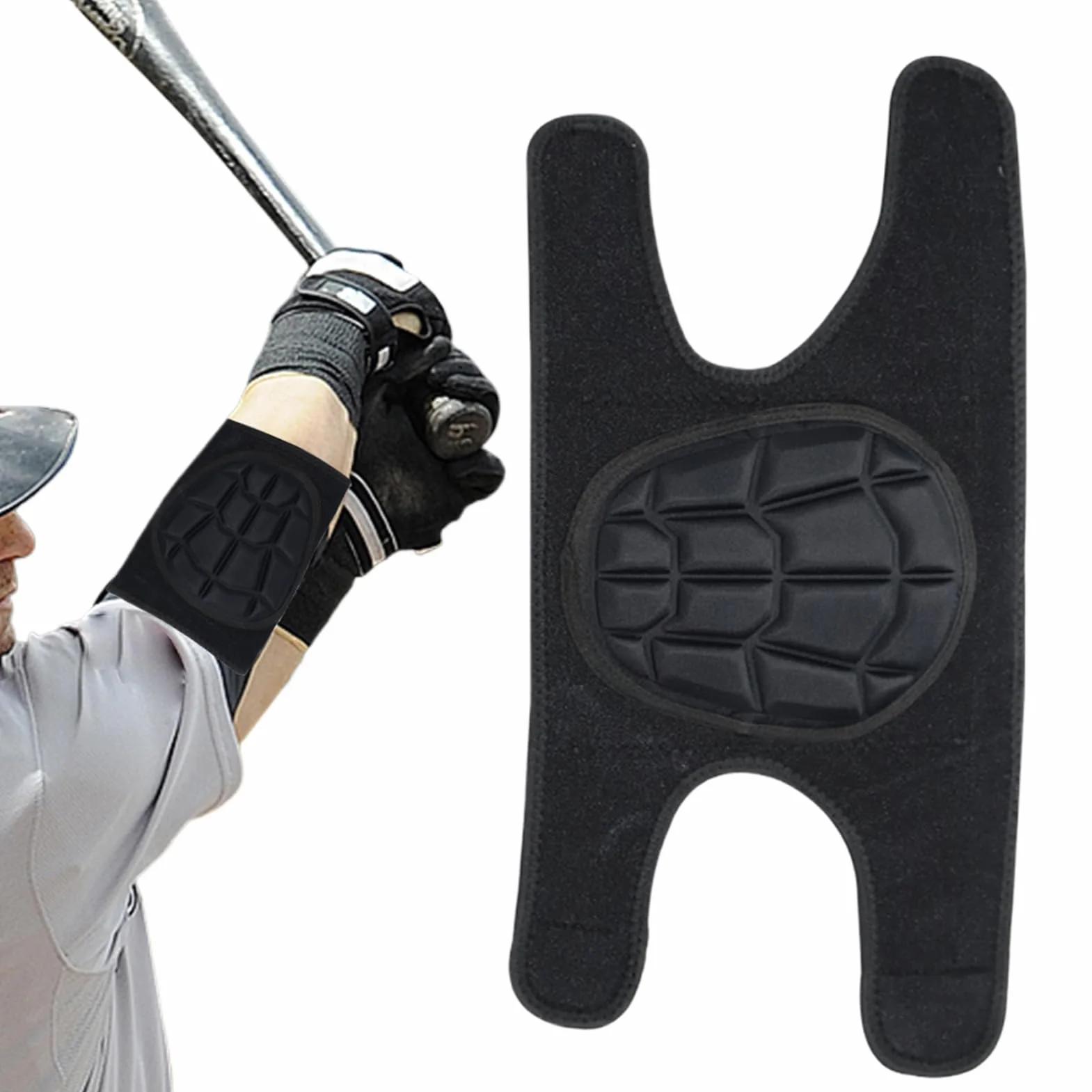 Coussin de coude antidérapant Baseball Softball Volley-ball - Protection avant-bras réglable