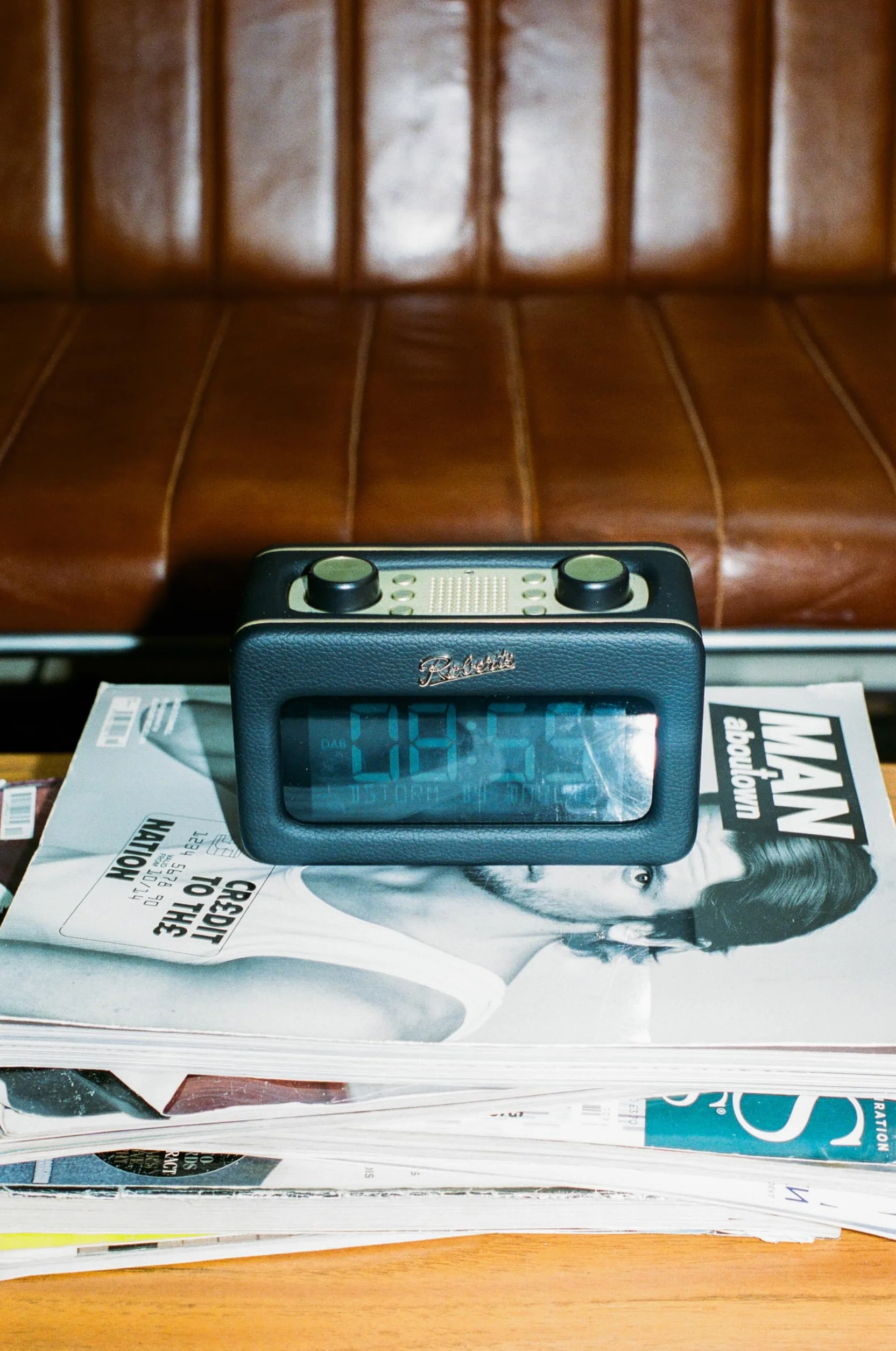 Radio-réveil rétro Revival Rest Dab+/FM/Bluetooth Noir