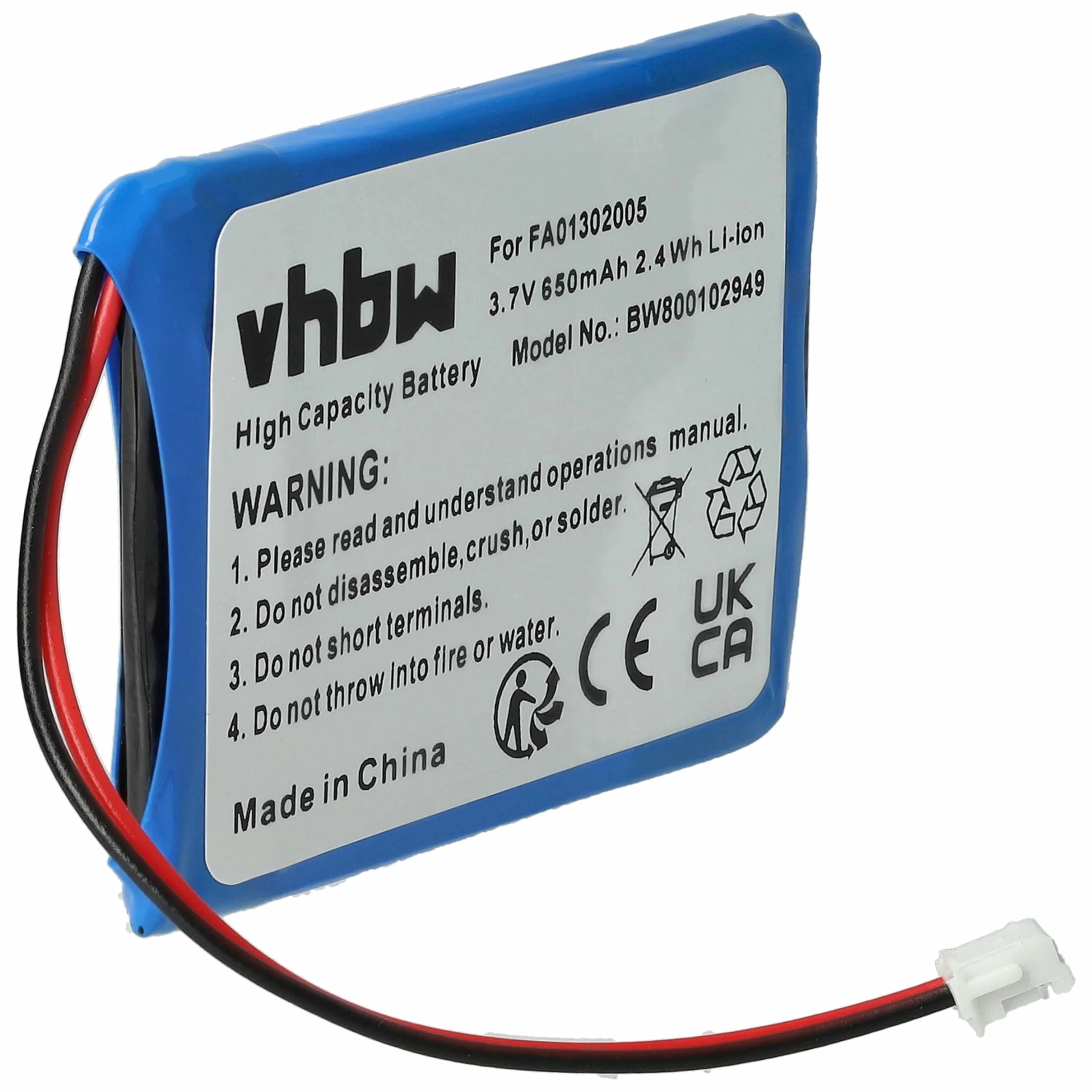 vhbw Batterie Remplacement pour Avaya 660177 1F pour téléphone Fixe sans Fil (650mAh, 3,7V, Li-ION)