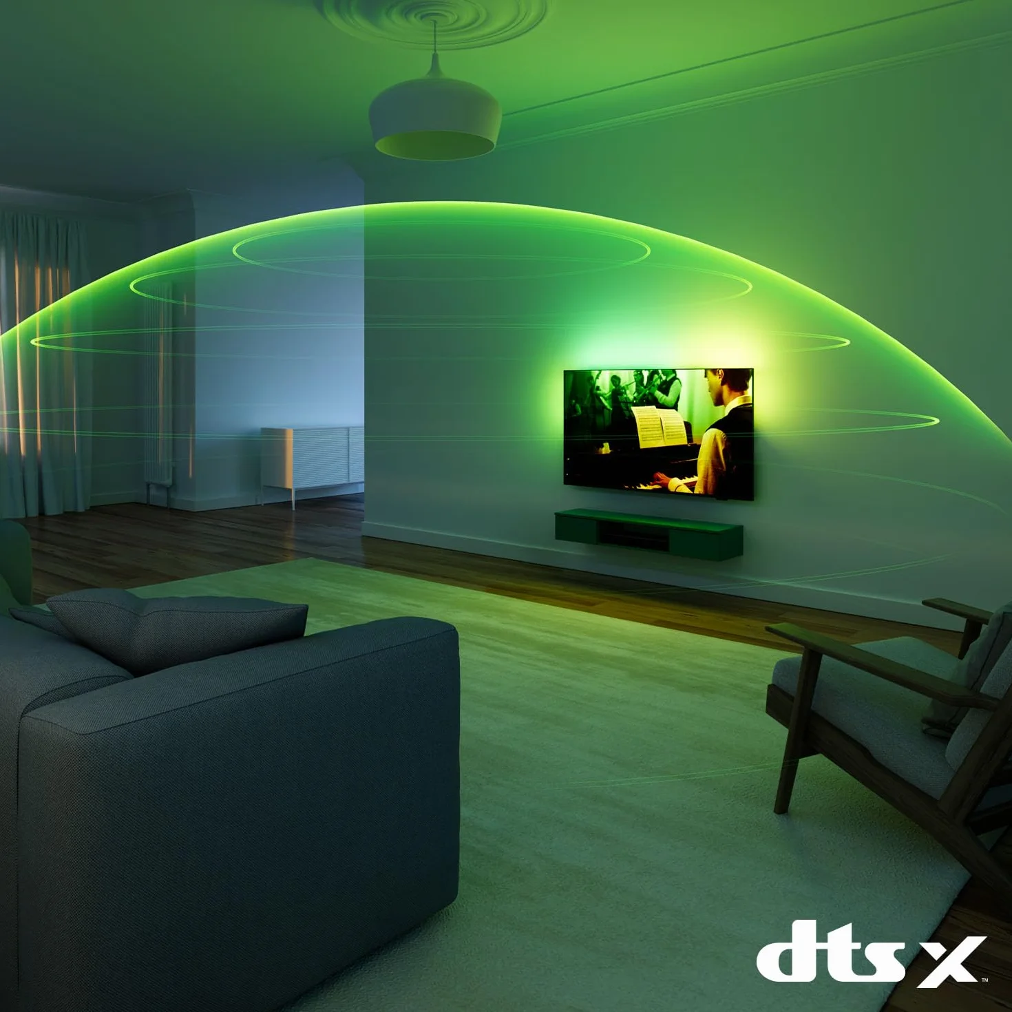PHILIPS Ambilight 55MLED910 'The Xtra' Mini LED 4K Smart TV - Écran 55 Pouces avec P5 Perfect Picture Engine Ultra HD, Titan OS, Dolby Vision et Son Dolby Atmos