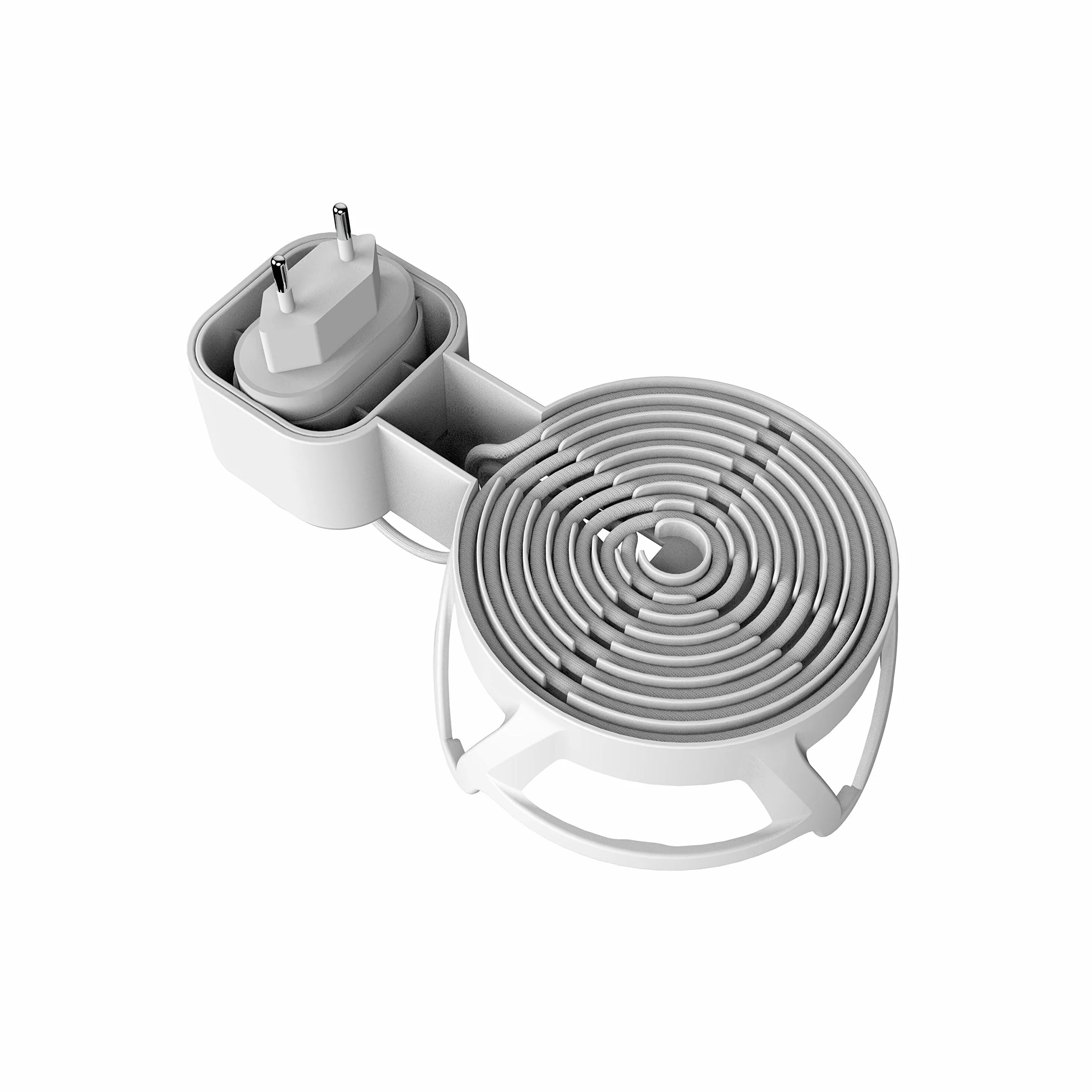 Support Mural pour Homepod Mini - Support Mural Robuste pour Haut-Parleur Homepod Mini - Peu encombrant, Excellente Gestion des câbles sans enchevêtrement (Blanc)