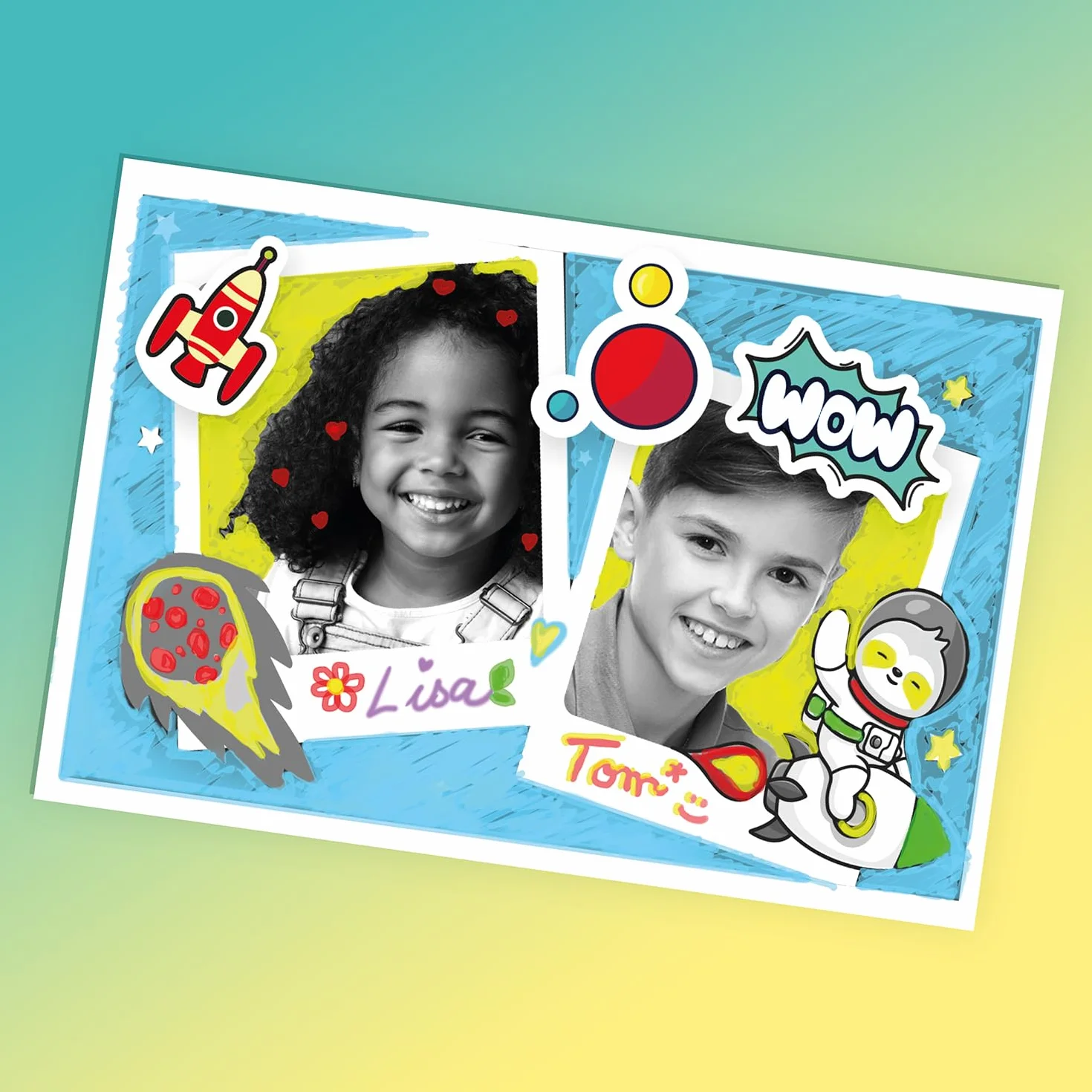 Canal Toys - Photo Creator - Appareil Photo à Impression Instantané - Selfie & Caméra Vidéo - Impression sur Rouleau de Papier Photo Thermique, sans Encre - Cadeau pour Enfant - Dès 4 Ans - CLK 011