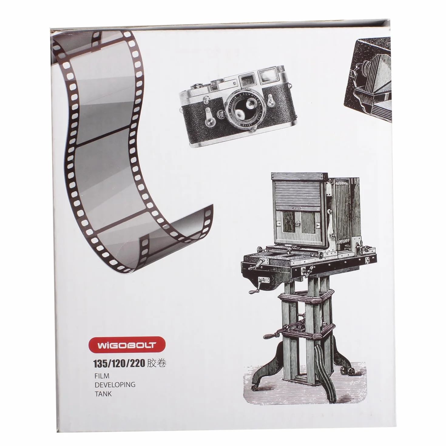 eTone Réservoir de développement de Film Universel 2 bobines pour Le Traitement de l'équipement de Traitement de Film de caméra de Film 120 135