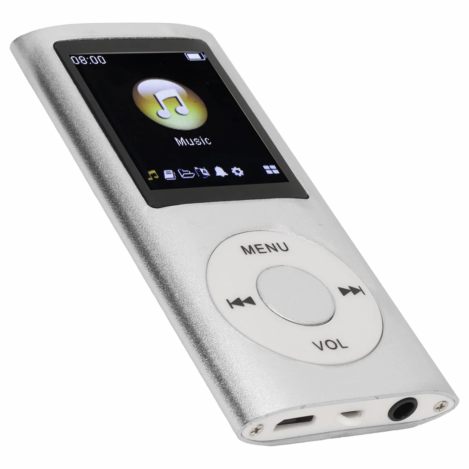 Lecteur MP3 Portable avec écran 1,8 Pouce, Son sans Perte, Audio Numérique Classique