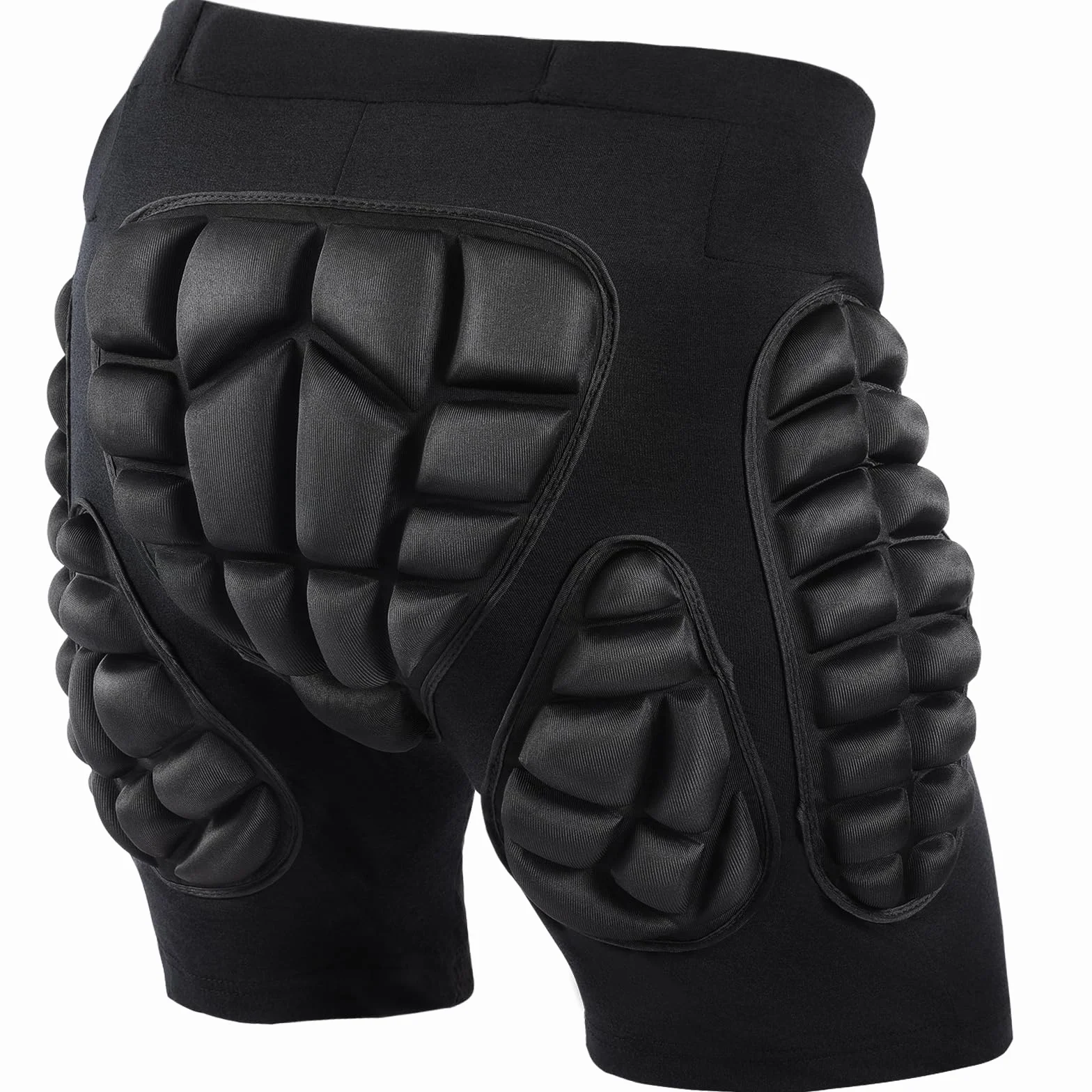 Short de Protection Rembourré en EVA 3D, Protection Hip Pad Pantalon, Résistants aux Chocs pour Skateboard, Snowboard, Patinage, Cyclisme