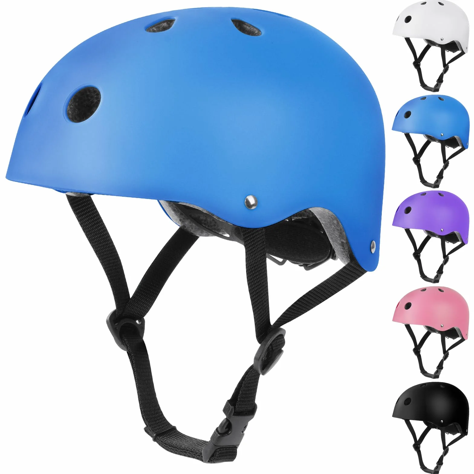 Flintronic Casque de vélo Enfant 2-13 Ans, Ensemble de Protections pour Enfants, Casques de Planche à roulettes, Trottinette, Vélo