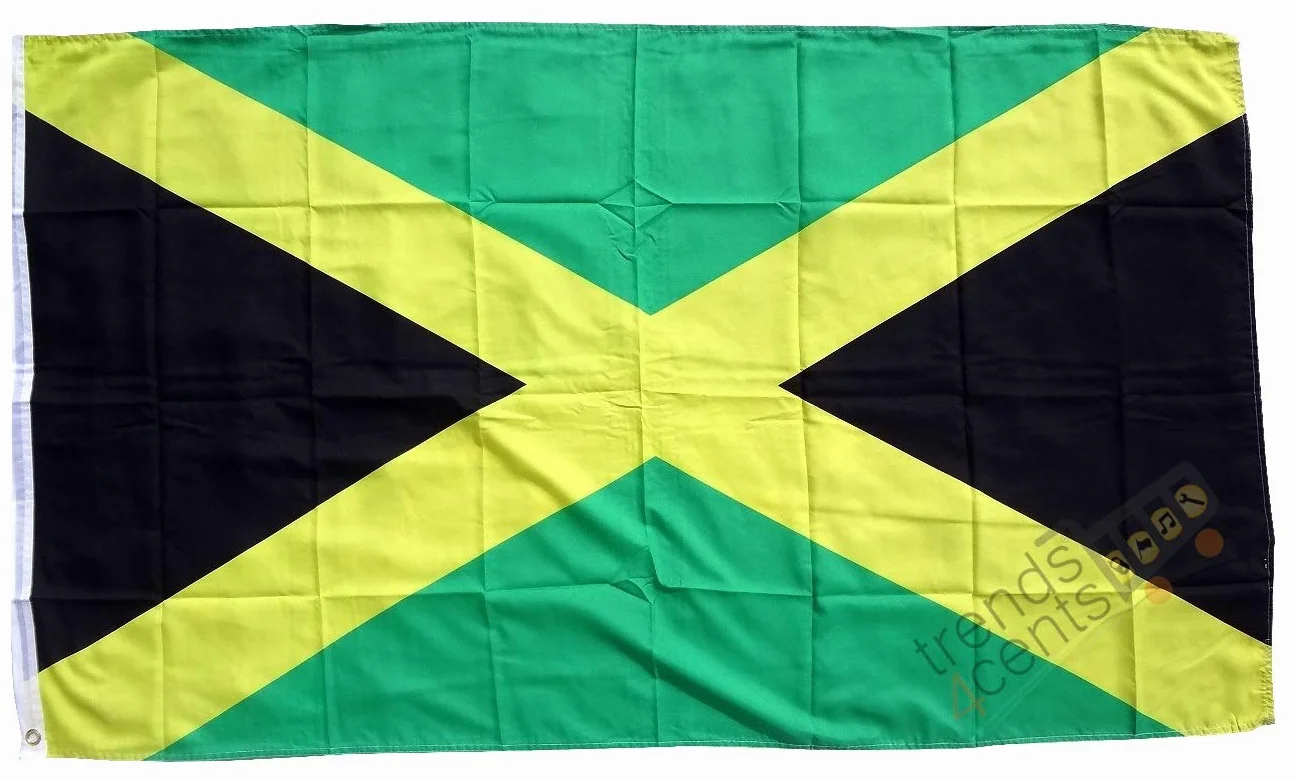 Drapeau de la Jamaïque 150 x 250 cm XXL