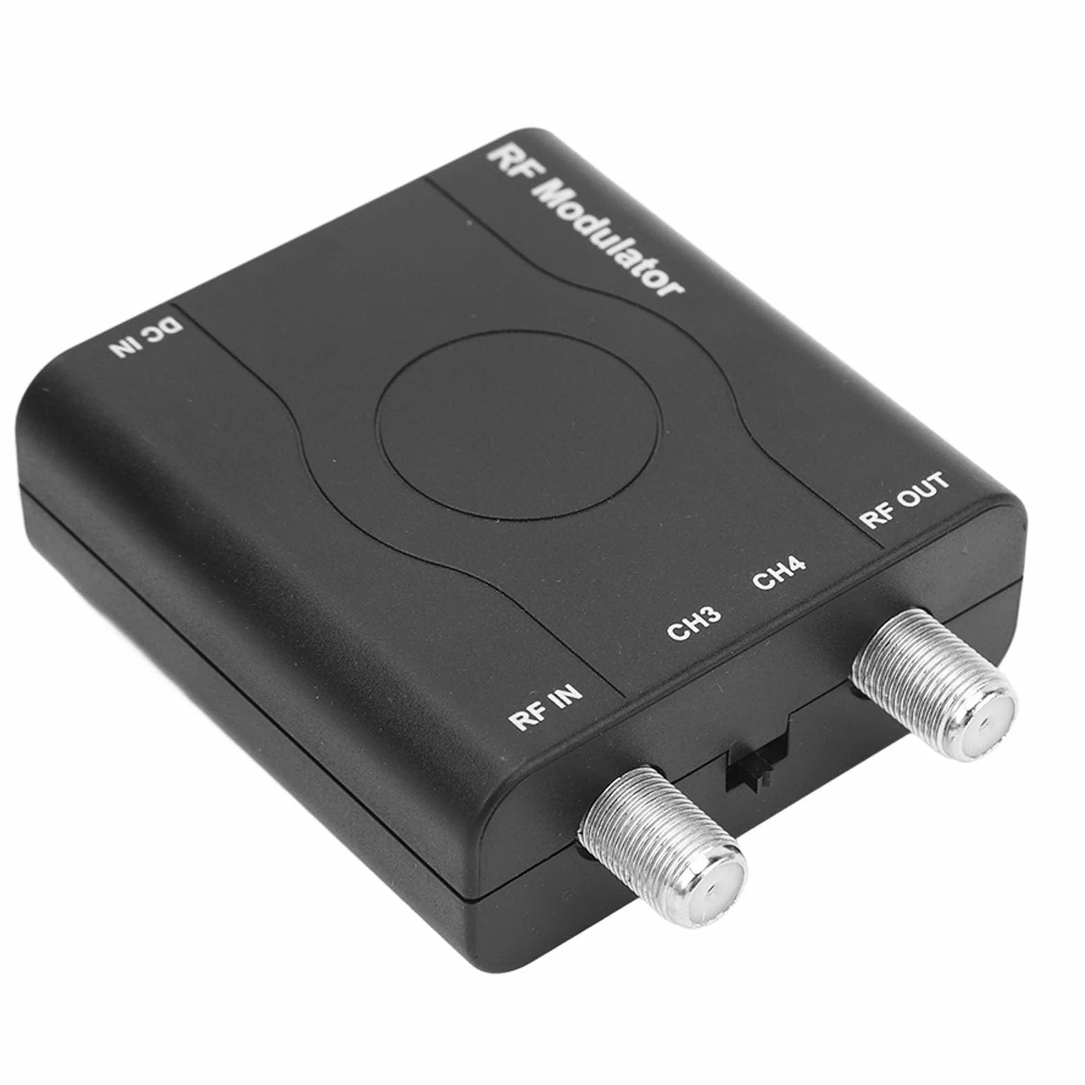 Modulateur HDMI vers RF, Convertisseur Coaxial HDMI Adaptateur HDMI vers Coaxial 1080P Contrôle PLL Fréquence de Travail VHF HDM61 Interface Multimédia HD vers Modulateur RF