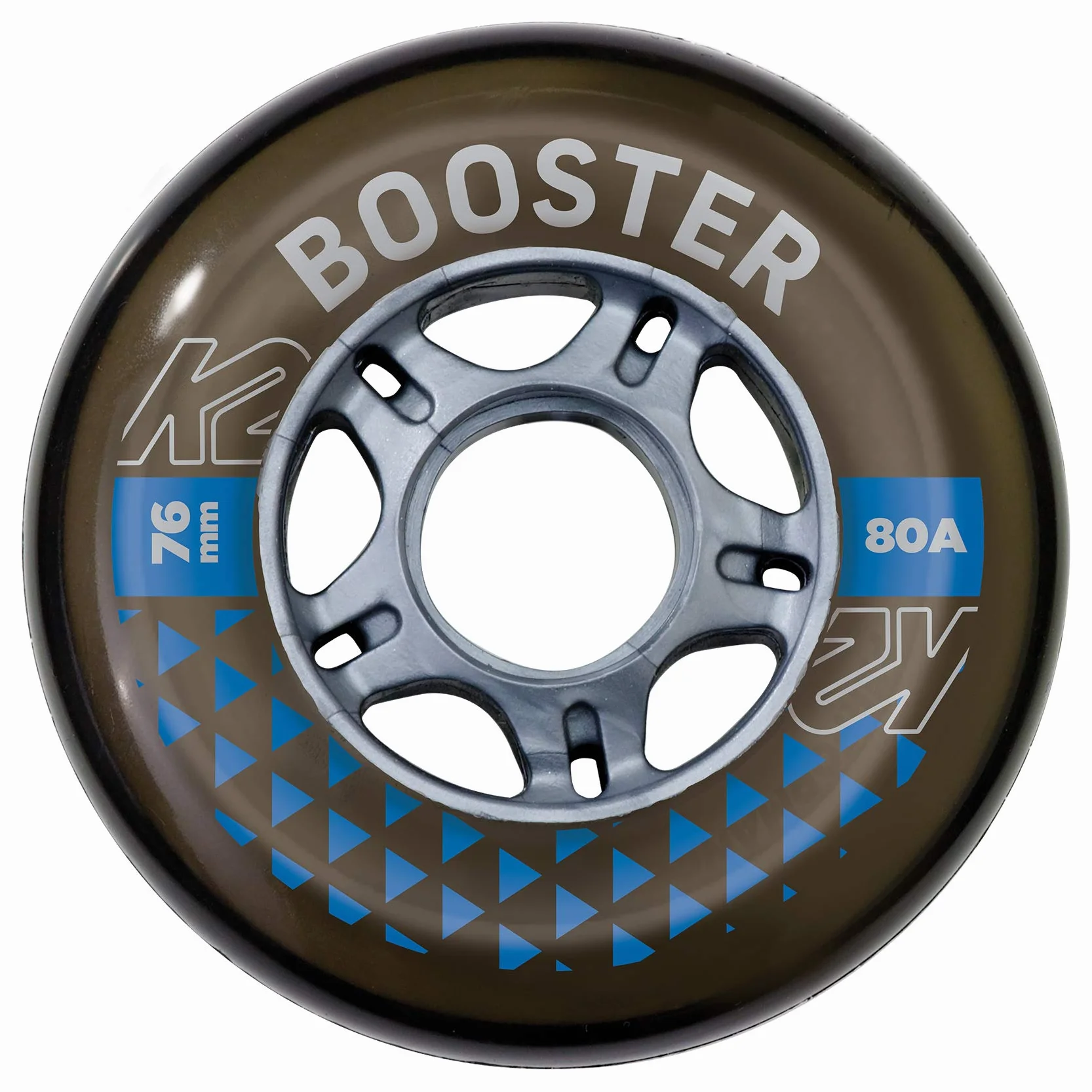 K2 Patins en Ligne Booster 76mm 80A 4-Roues Noir