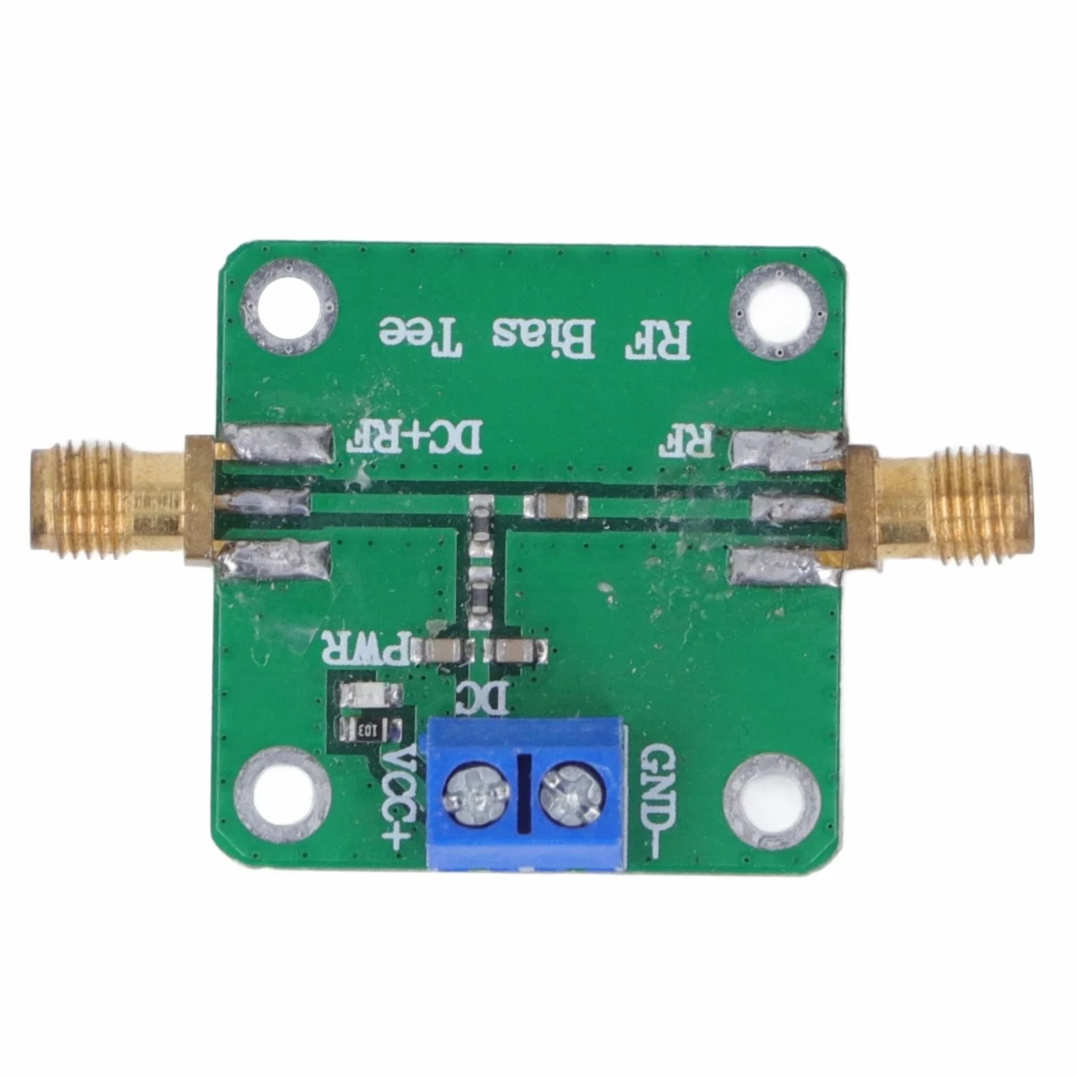 Bias Tee DC Module Filtre RF 10 à 6000MHz pour Systèmes de Communication