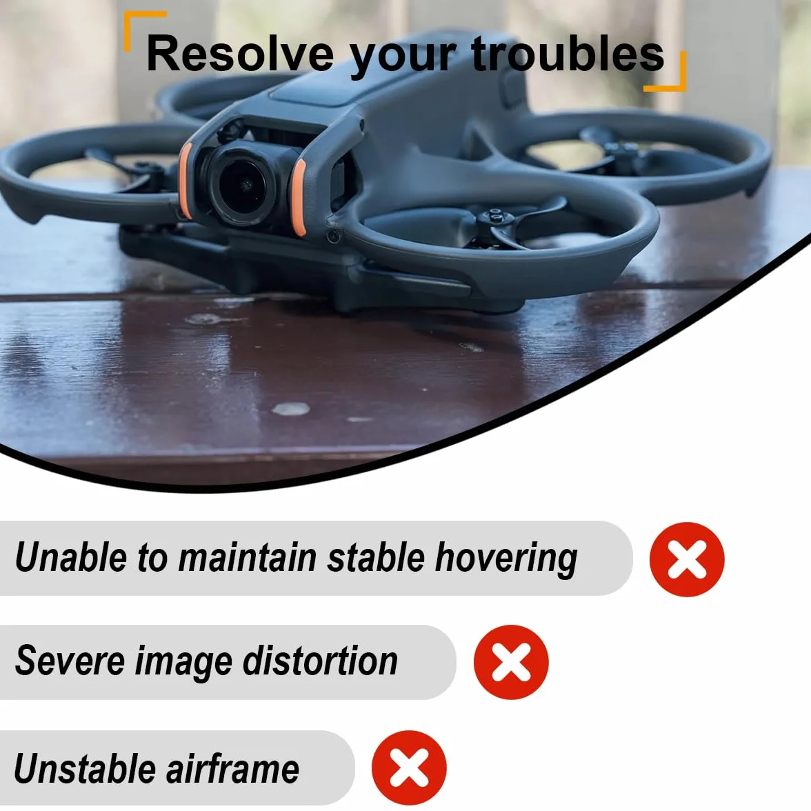 Hélices 3032S de Rechange pour Drone DJI Avata 2, Pales de Drone Pliables à démontage Rapide et à Faible Bruit, pièces et Accessoires pour Avata 2 avec vis et Tournevis (Noir)