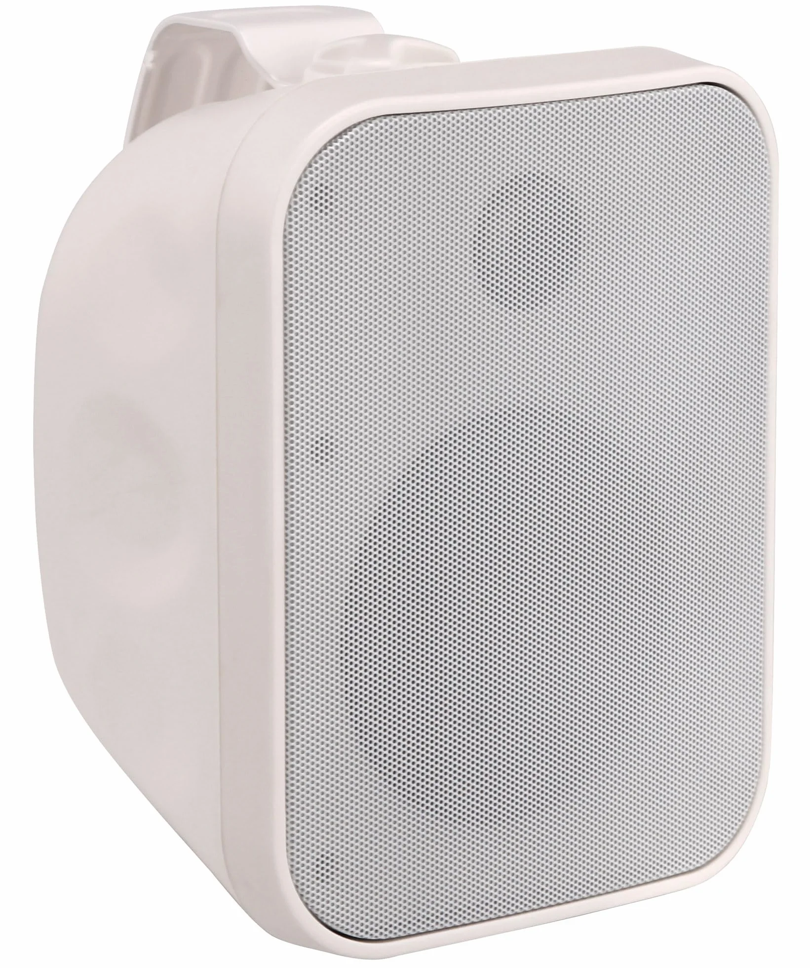 Pronomic OLS-5 WH Enceinte DJ PA Outdoor pour Jardin, terrasse, Restaurant (80 Watts, Indice de Protection IP56, 8 Ohms, woofer 5,25") Blanche