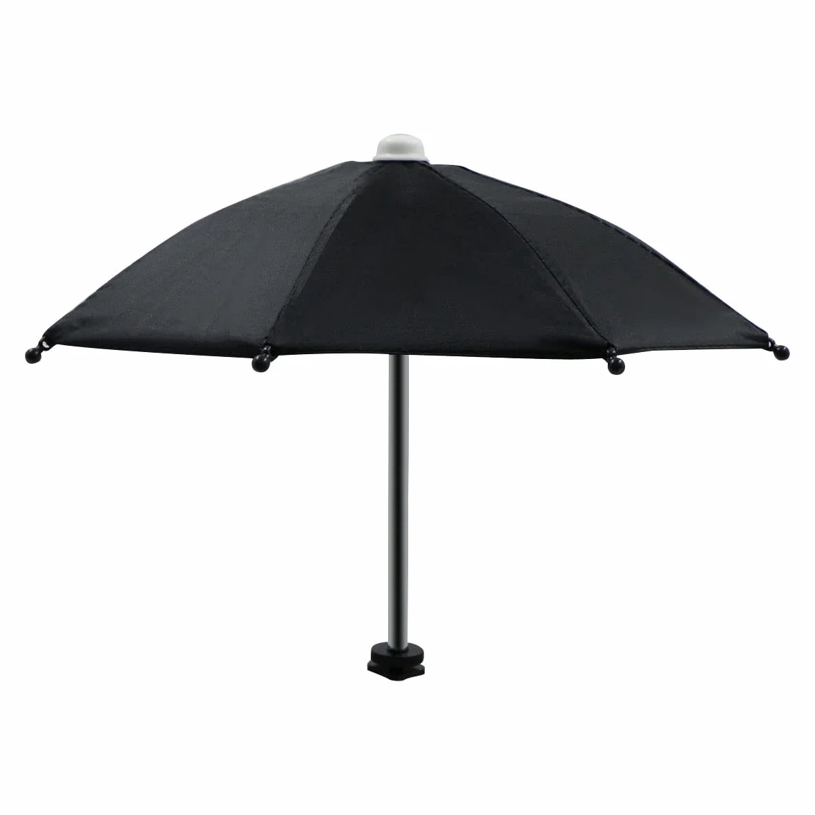 Hot Shoe Parapluie Protection Pluie - Housse Imperméable Universelle Couverture Solaire Contre Accessoires Diamètre 29cm pour Appareils Photo Reflex DSLR L'objectif, Noir,1 Pcs