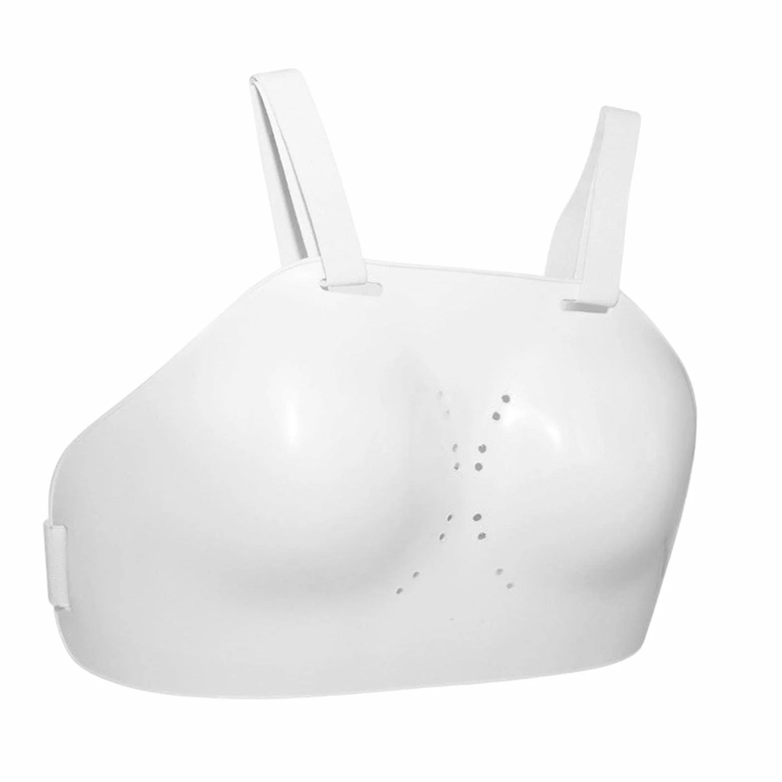 Escrime Sports Poitrine Protège-Poitrine Unisexe Doux pour Volleyball Karaté Baseball Heavy Punching Sparring Training Femme M