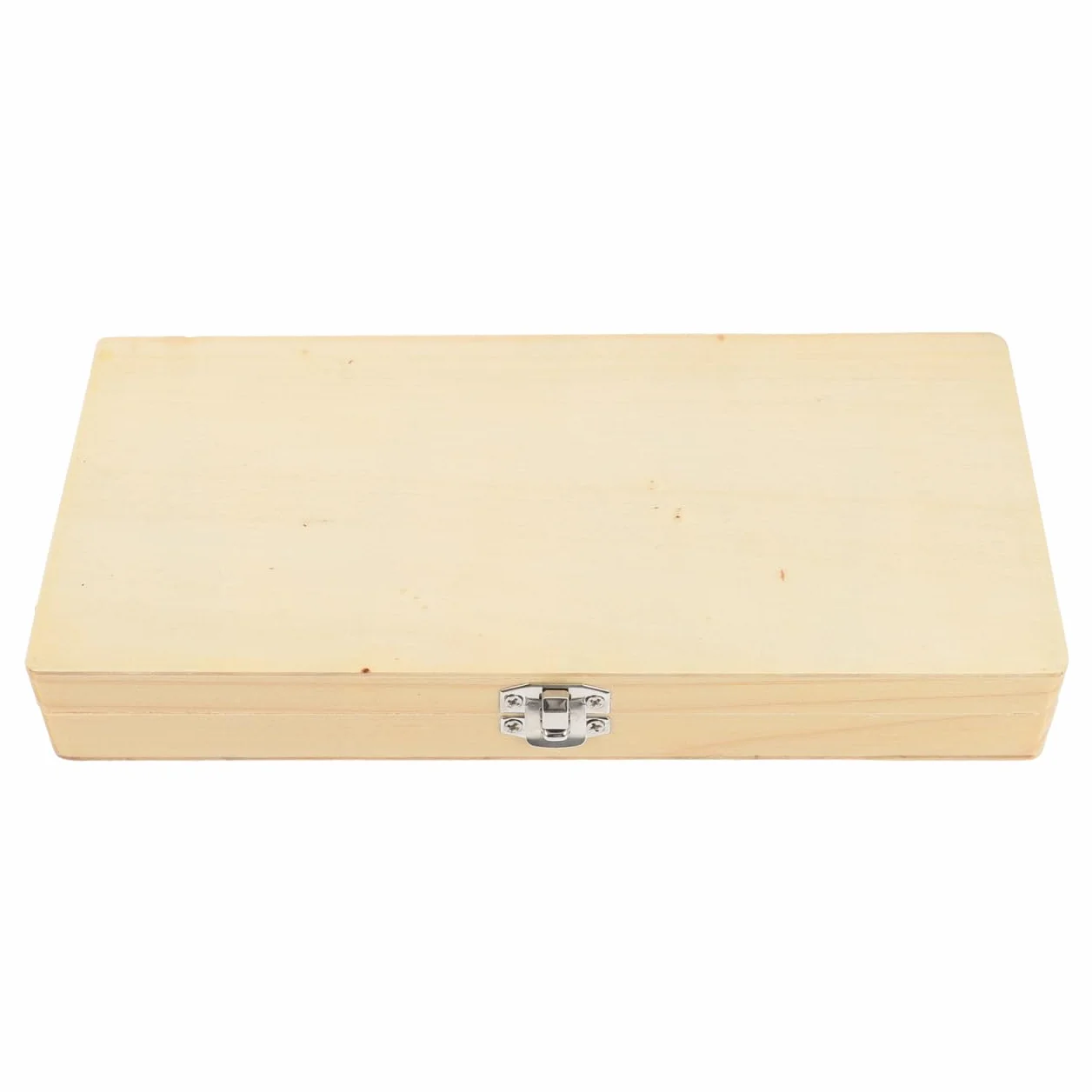 Boîte de Rangement pour Lames de Microscope 50 Lames Métal Nickelé Serrure
