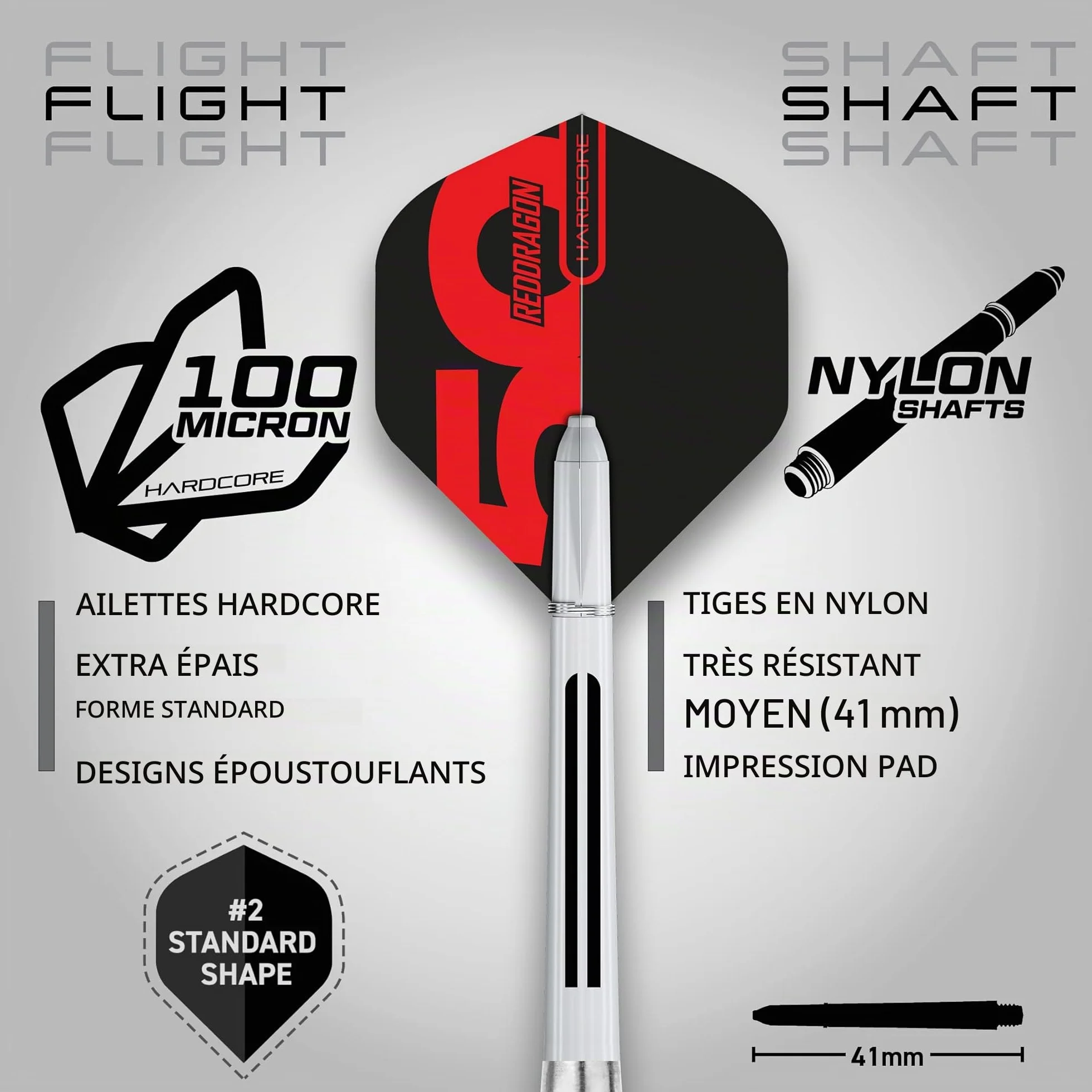 RED DRAGON Axis Softip Fléchettes en tungstène avec Pointes en Acier