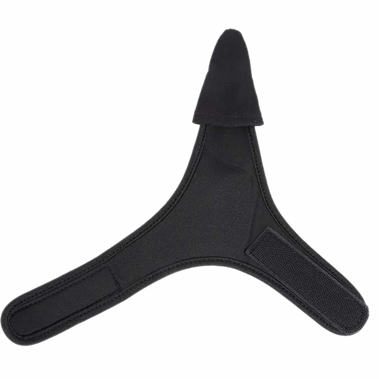 Moufles Protège-Index Antidérapant en Cuir de Mouton Noir WOONEKY