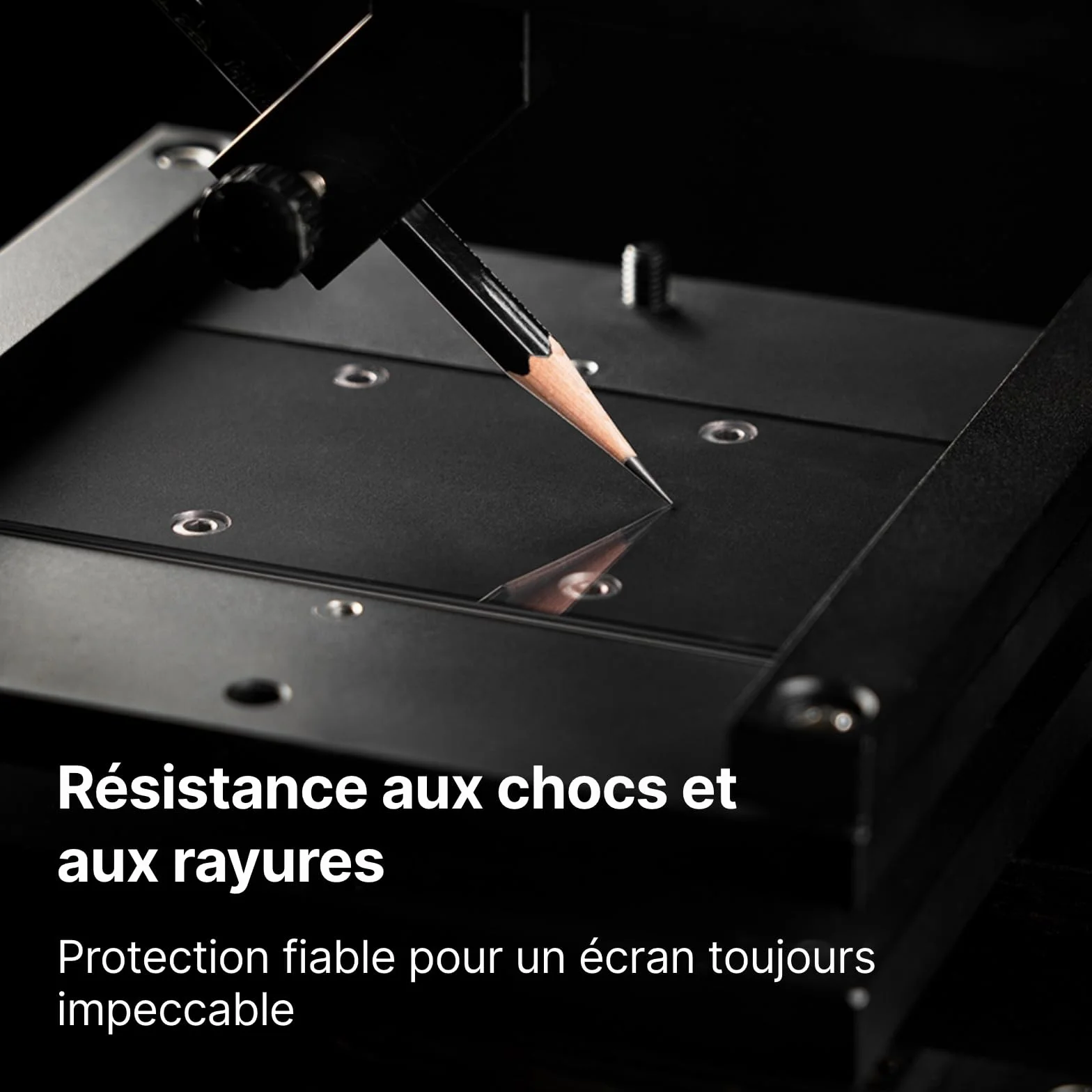 RhinoShield Protection d’écran Compatible [iPhone 17/17 Pro/ 16 Pro] | Verre trempé 9H – Haute Transparence, résistant aux Chocs et aux Rayures, Anti-lumière Bleue, Outil d’Installation Inclus