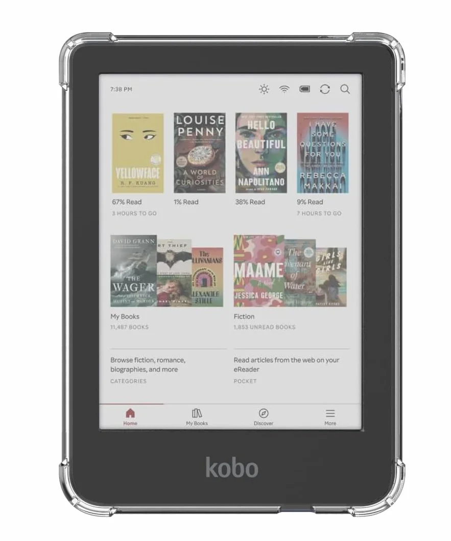 Zcooooool Kobo Clara Étui renforcé pour liseuse