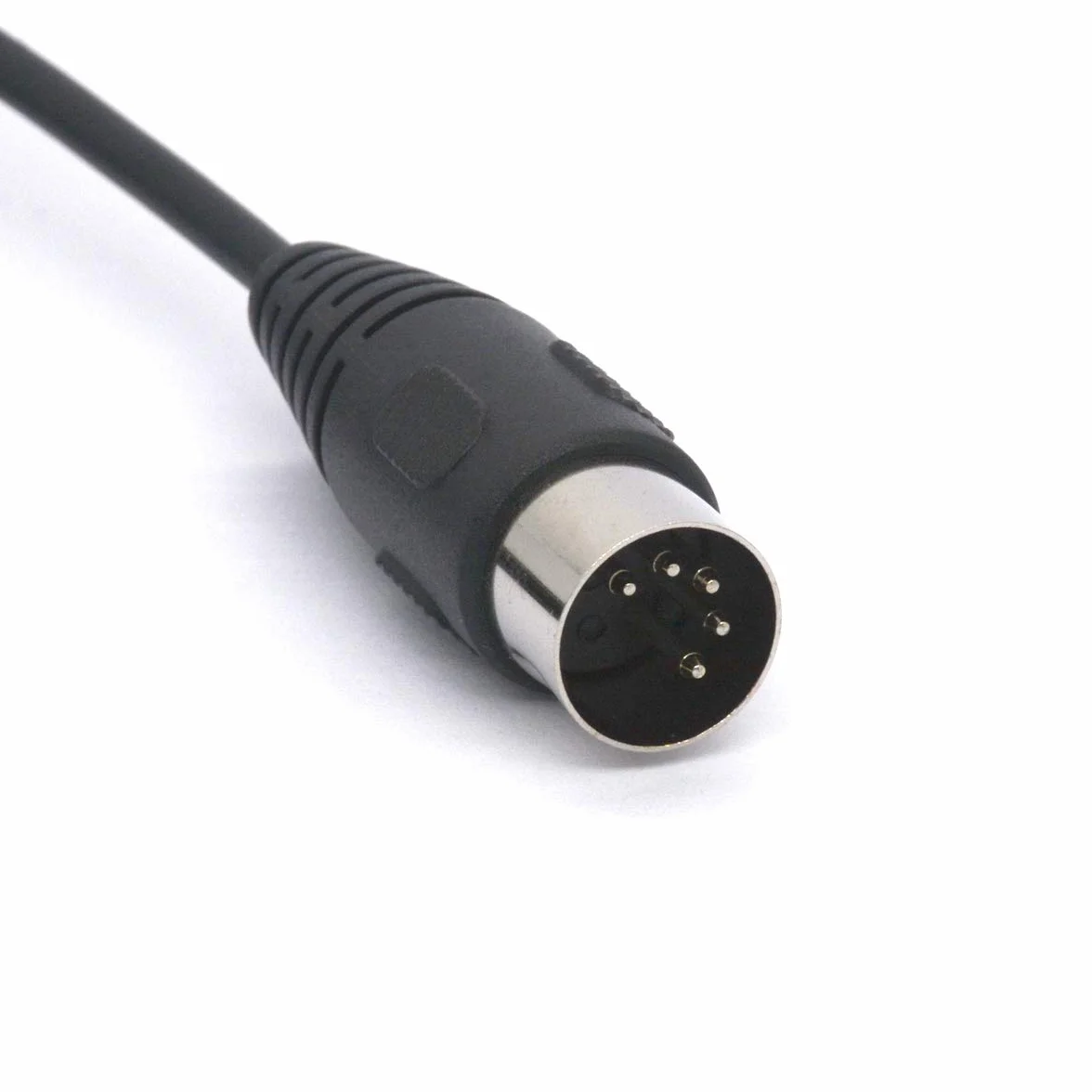 Câble audio MIDI vers RCA, 5 broches DIN mâle vers 2 prises RCA phono mâles pour systèmes stéréo Bang & Olufsen, Naim, Quad (1.5 meter)