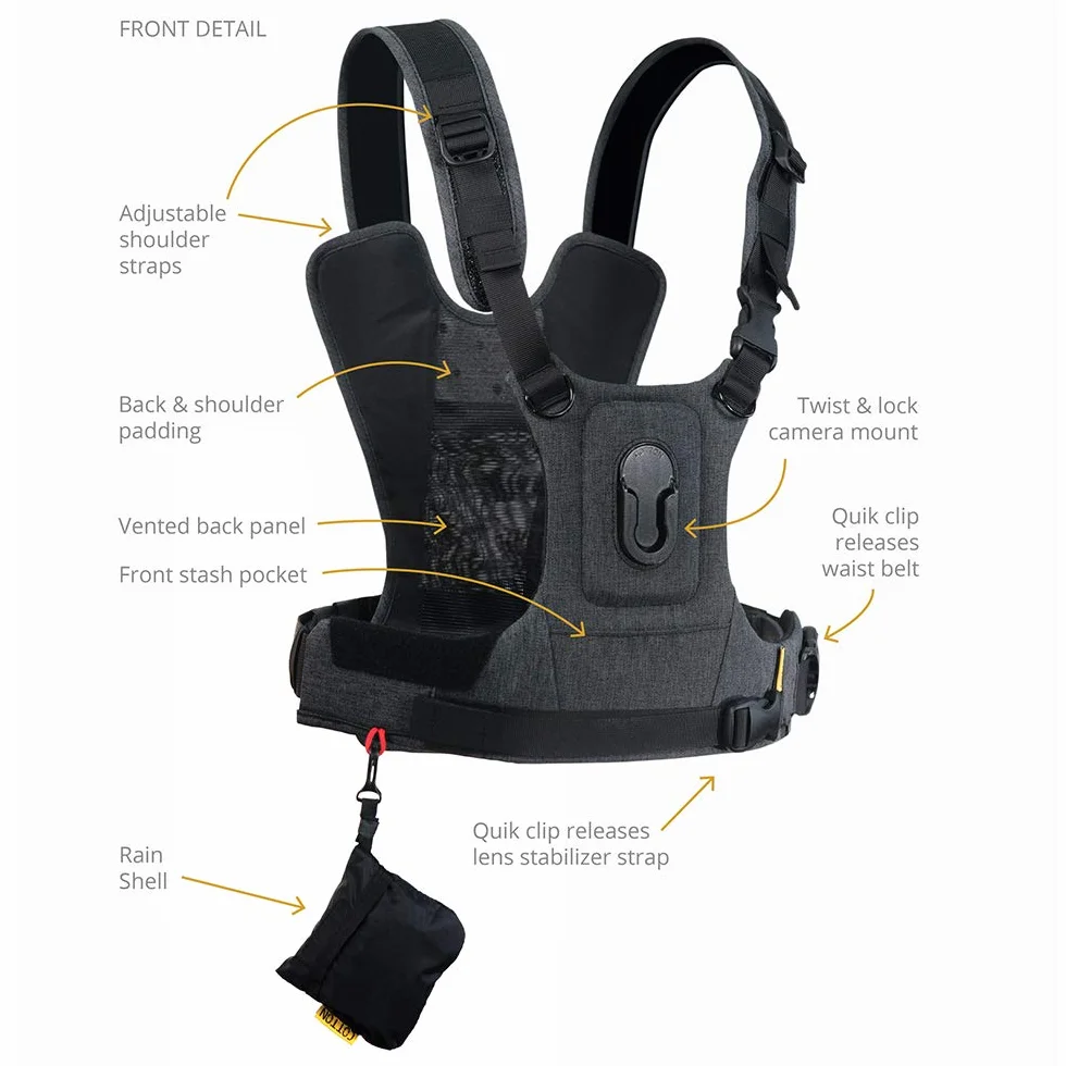 Cotton Carrier G3 Harnais double caméra
