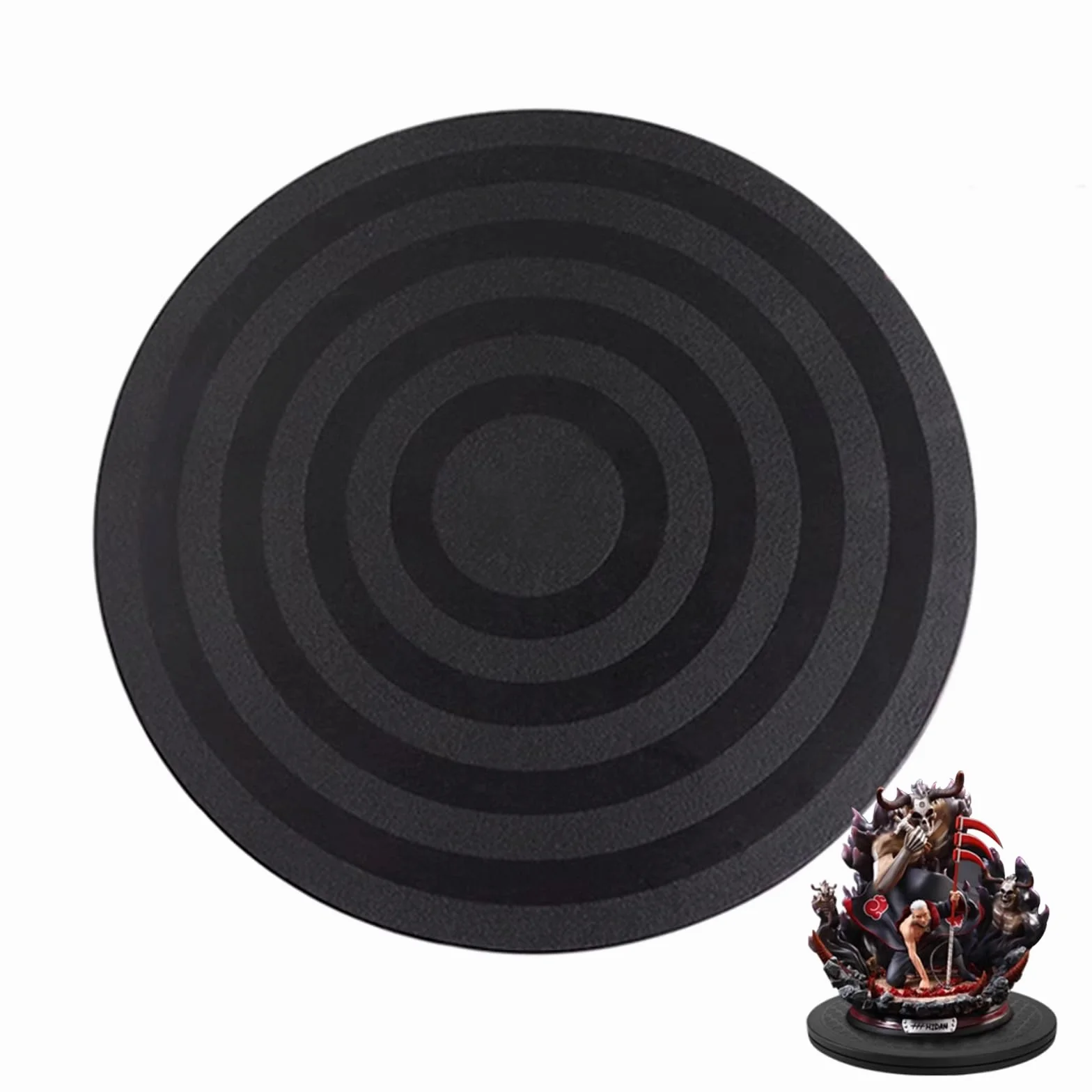 Plateau Tournant,Tourne-Disque Rotatif Rotatif à 360 Degré Plateau Pivotant TV,Degrés avec Roulements à Billes en Acier, Charge15 kg, Idéal pour TV, Artisanat, Présentoirs, 20 cm de Diamètre