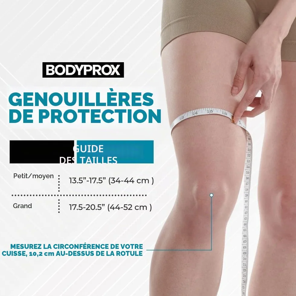 Bodyprox Genouillères de protection épais éponge antidérapant
