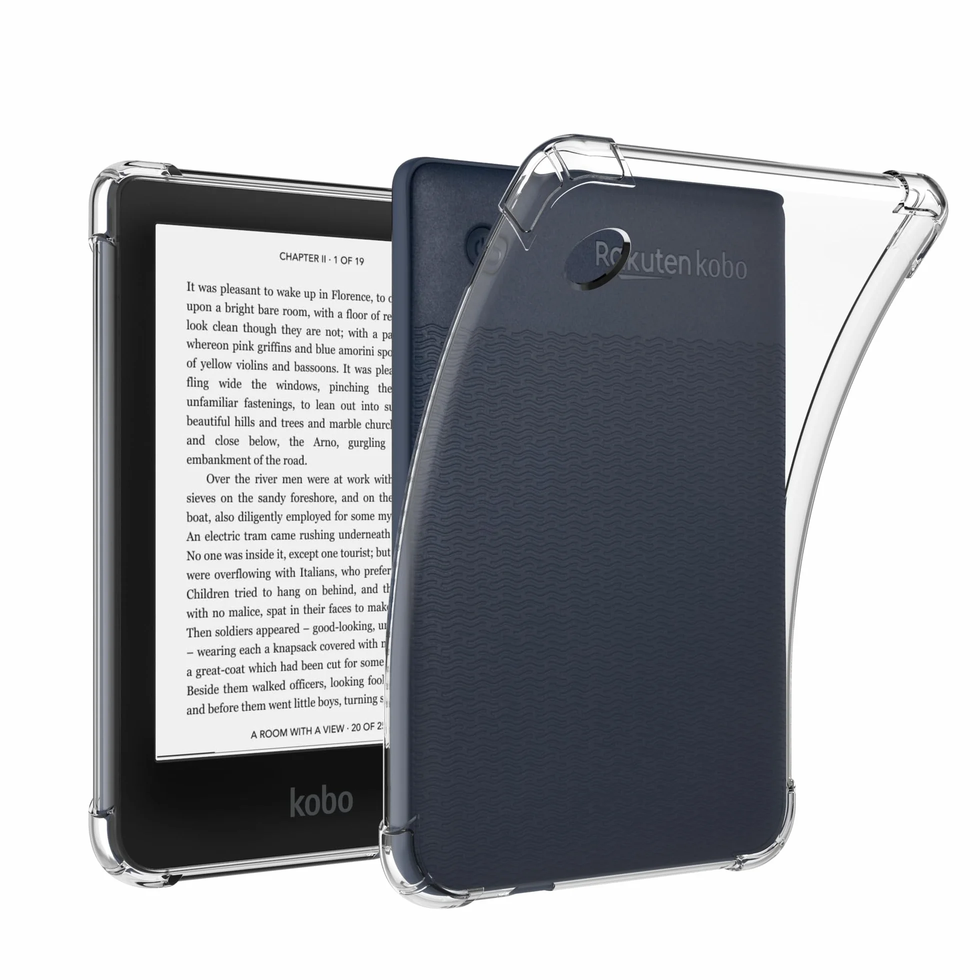 Vancle Étui pour Kobo Clara Colour(2024) & Kobo Clara BW(2024) & Kobo Clara 2E (2022) 6" Housse avec Coins renforcés Étui pour Clara 2E Ereader Clara 2E Coque