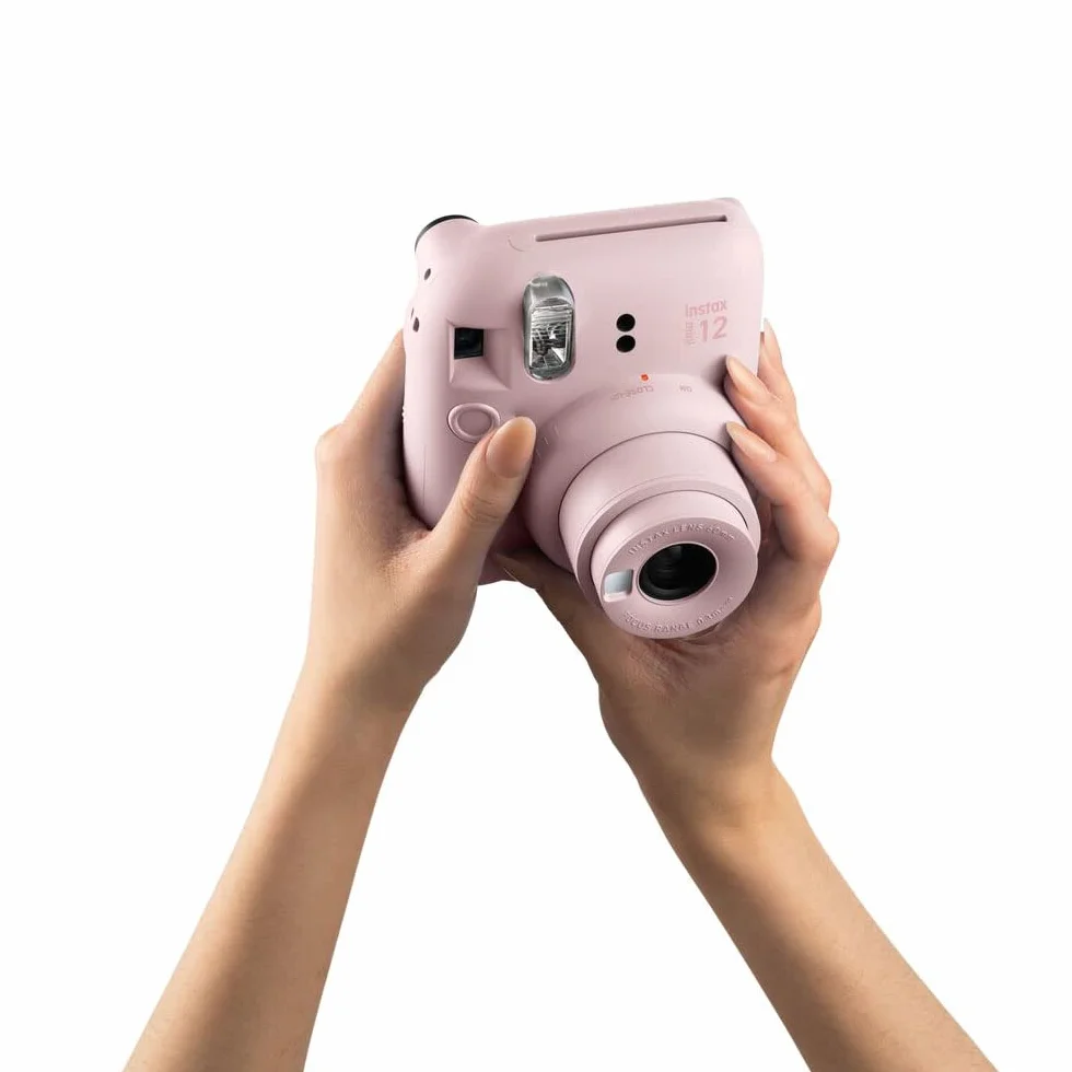Fujifilm Instax Mini 12 Appareil Photo instantané avec Pack de 40 Films Rose Fleur
