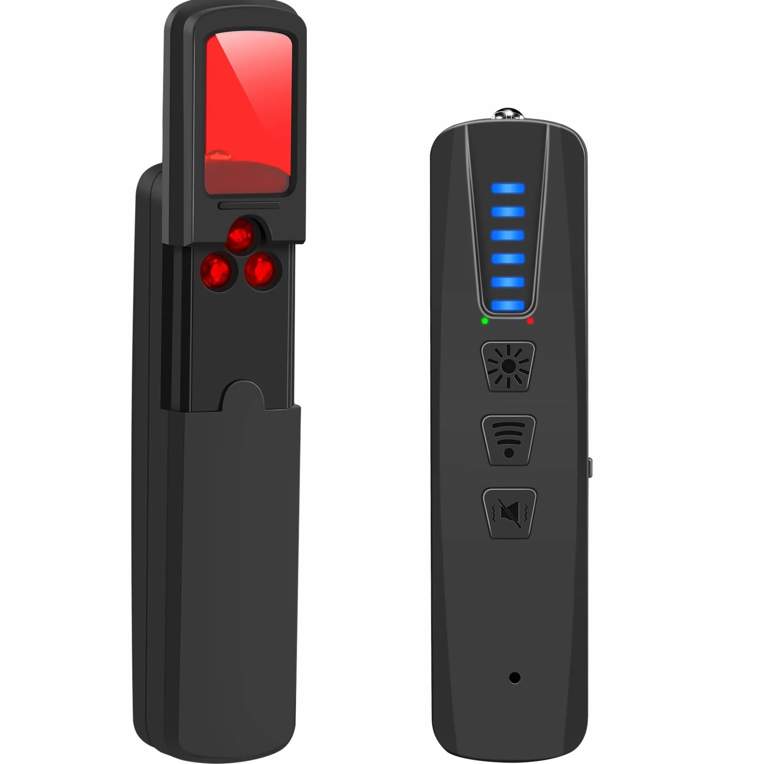 Detecteur de Camera et Micro Espion, Detecteur de Traceur GPS Voiture, Détecteur de Caméra Espion WiFi et Scanner RF pour Hôtel, Salle de Bains, Voiture, Bureau et Voyage