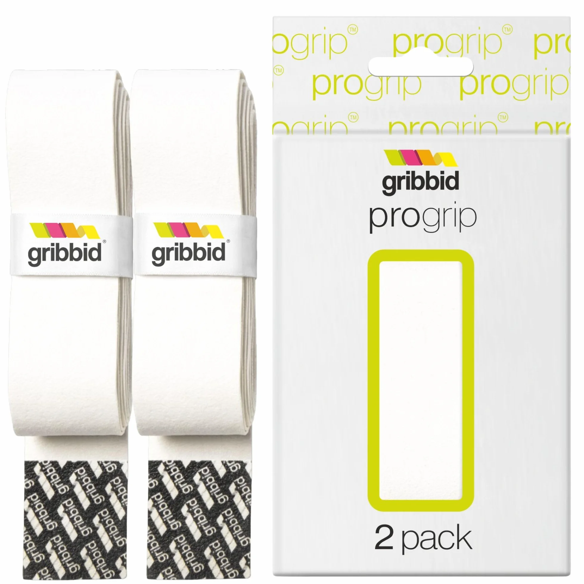 The Original Dutch Chamois Hockey Grip, Doux et Absorbant, Blanc ou Jaune, Multipack ou 1-Pack