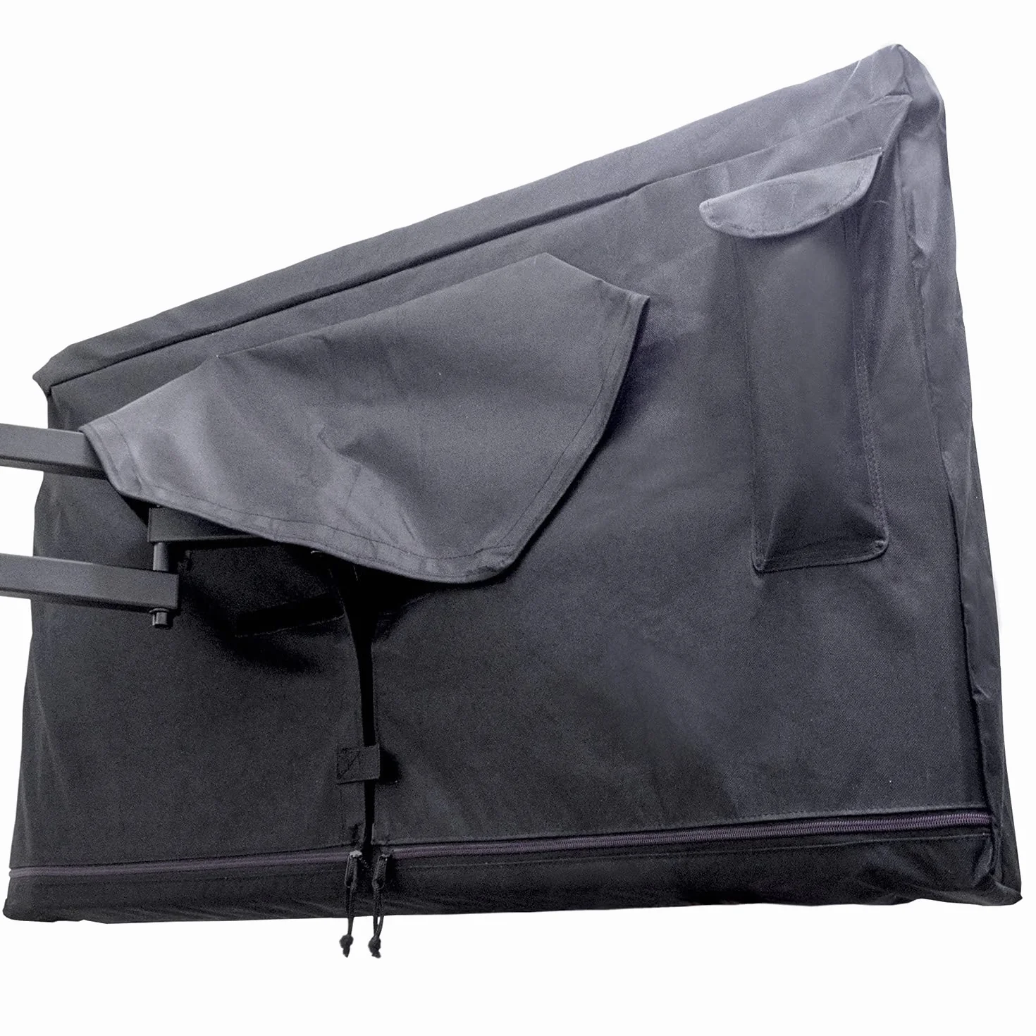 Housse de protection TV extérieur 95-100" imperméable 360° anti-rayures Noir