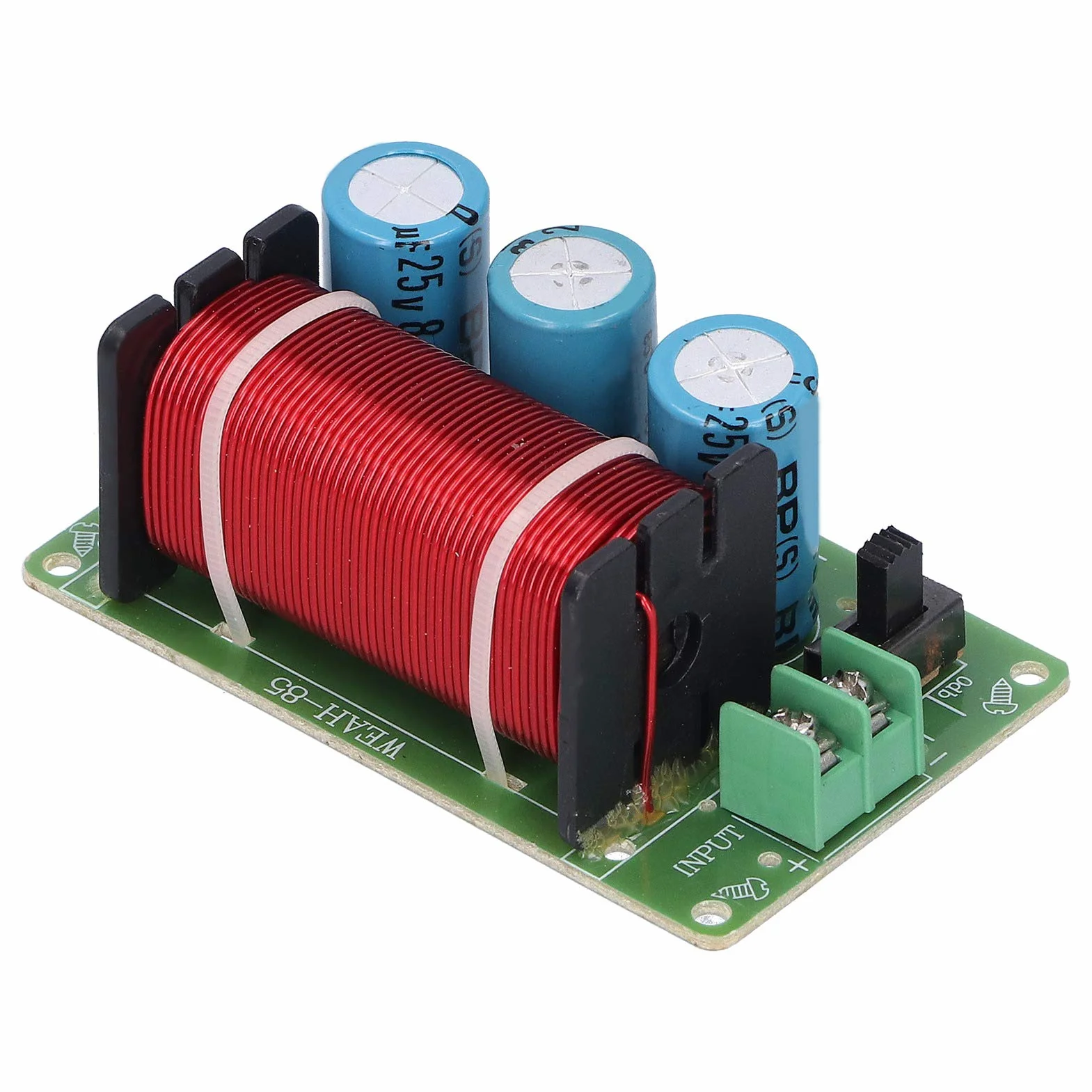 Filtre Passe-Bas, Filtre Passe-Bas pour Subwoofer Haut-Parleur Diviseur Conseil Basse Fréquence Subwoofer Crossover Fournitures Industrielles 200W