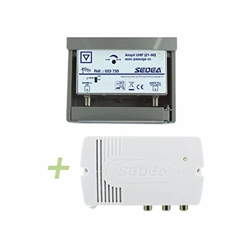 Kit Amplificateur Professionnel 023 735 Alimentation 24V 100mA 2 Sorties