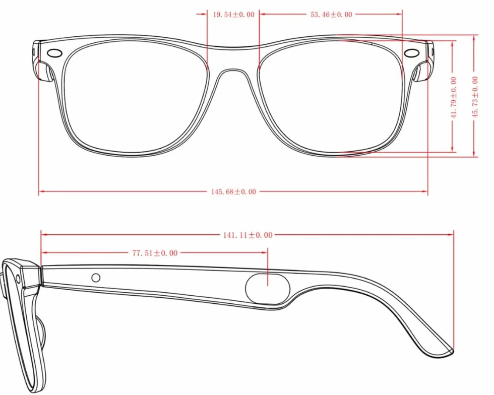 Lunettes Connectées IA, Bluetooth, Unisexe, Appels, Musique, Traduction Vocale 134 Langues, IP65 Étanche, 25g, Verres Noir