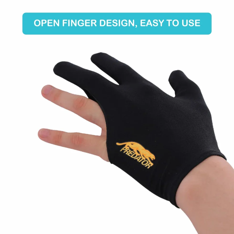 Tokaneit Gants de billard unisexe extensibles pour queue de billard