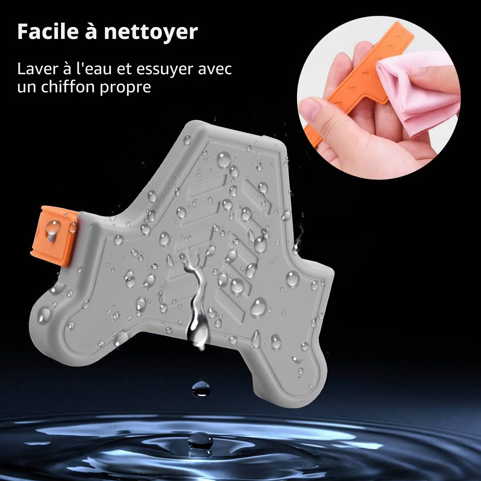 Porte-hélice Mini 3 / Mini 3 Pro, protège-sangle pour stabilisateur de la série DJI Mini 3 Accessoires pour drone RC (Orange)