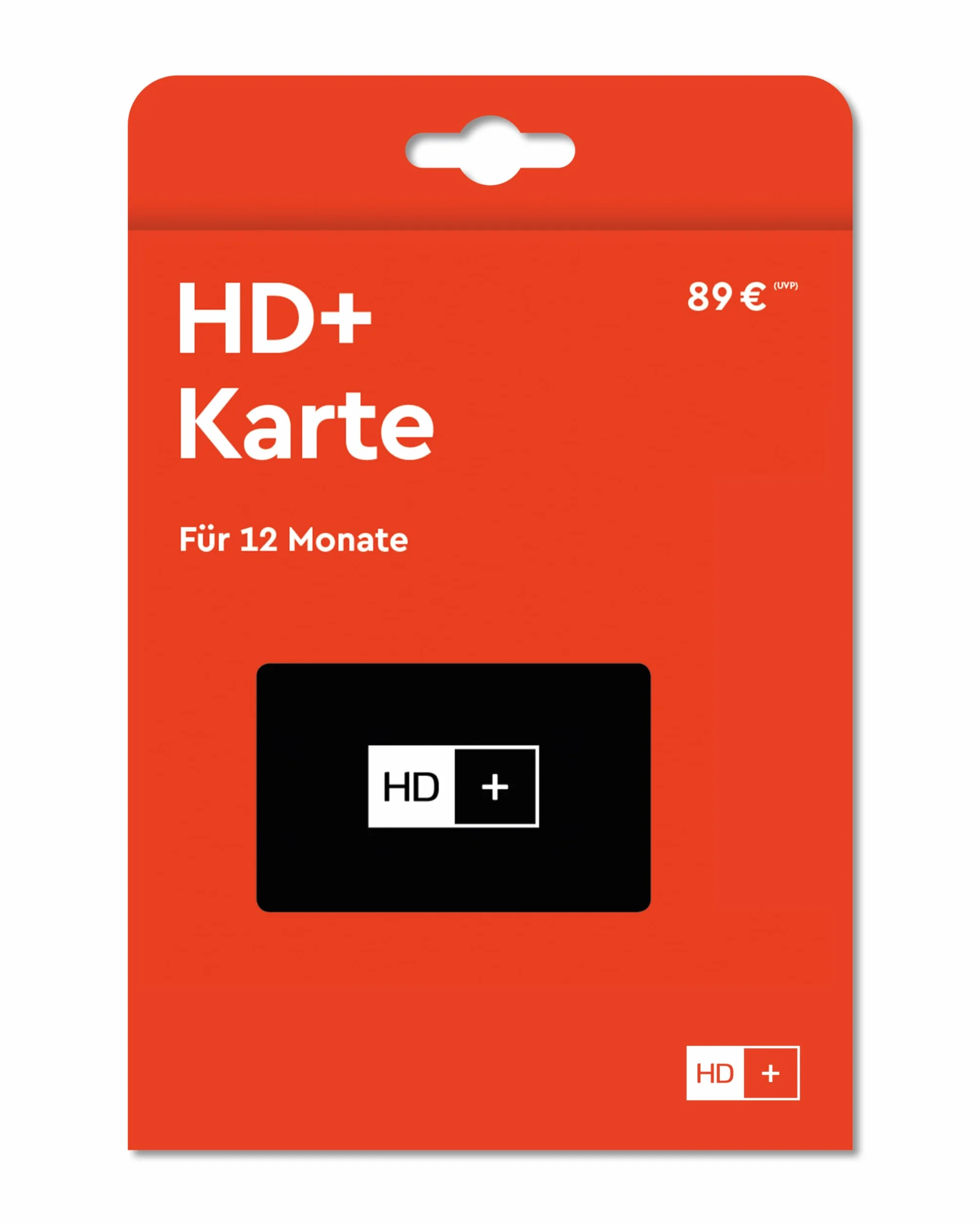HD+ Karte 12 Monate HD+ Programme