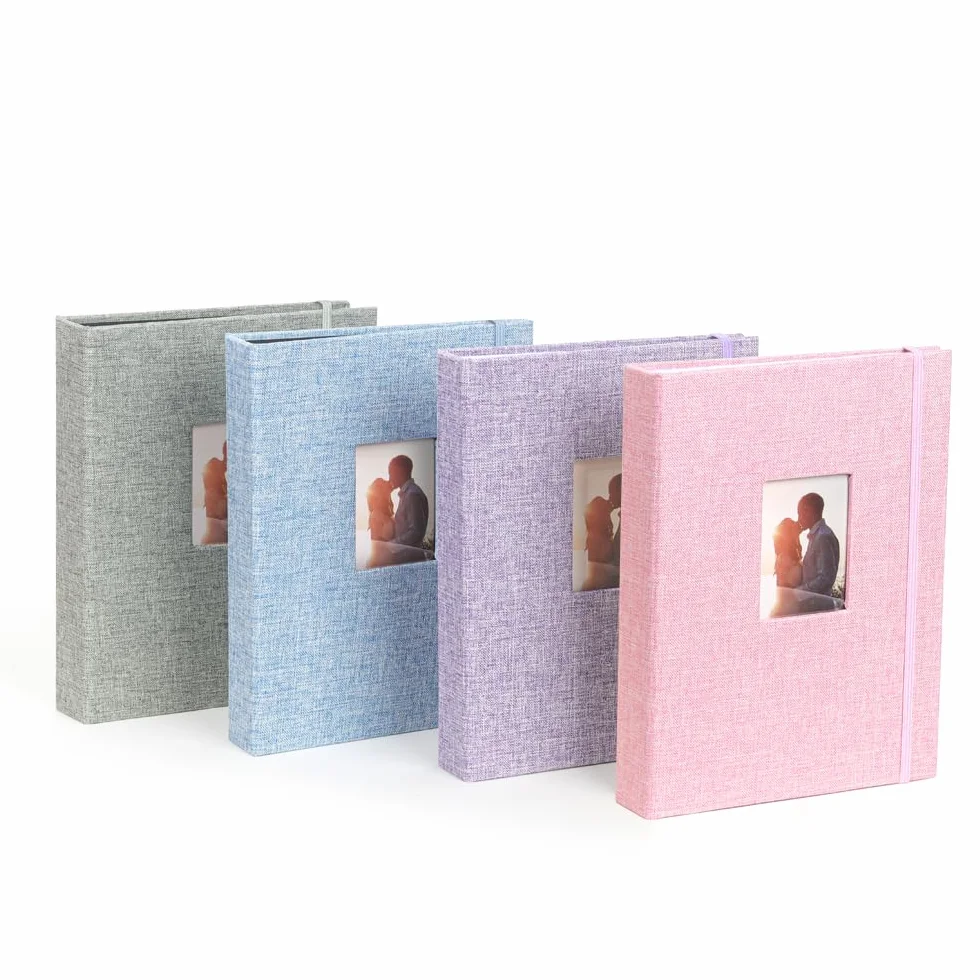 Mini album photo à 208 pochettes pour Fujifilm Instax Mini 13 12 11 9 8 40 99 90 Evo LiPlay 5 x 7,6 cm, album compatible avec les imprimantes Polaroid Snap/Z2300/SocialMatic Instant & Zip