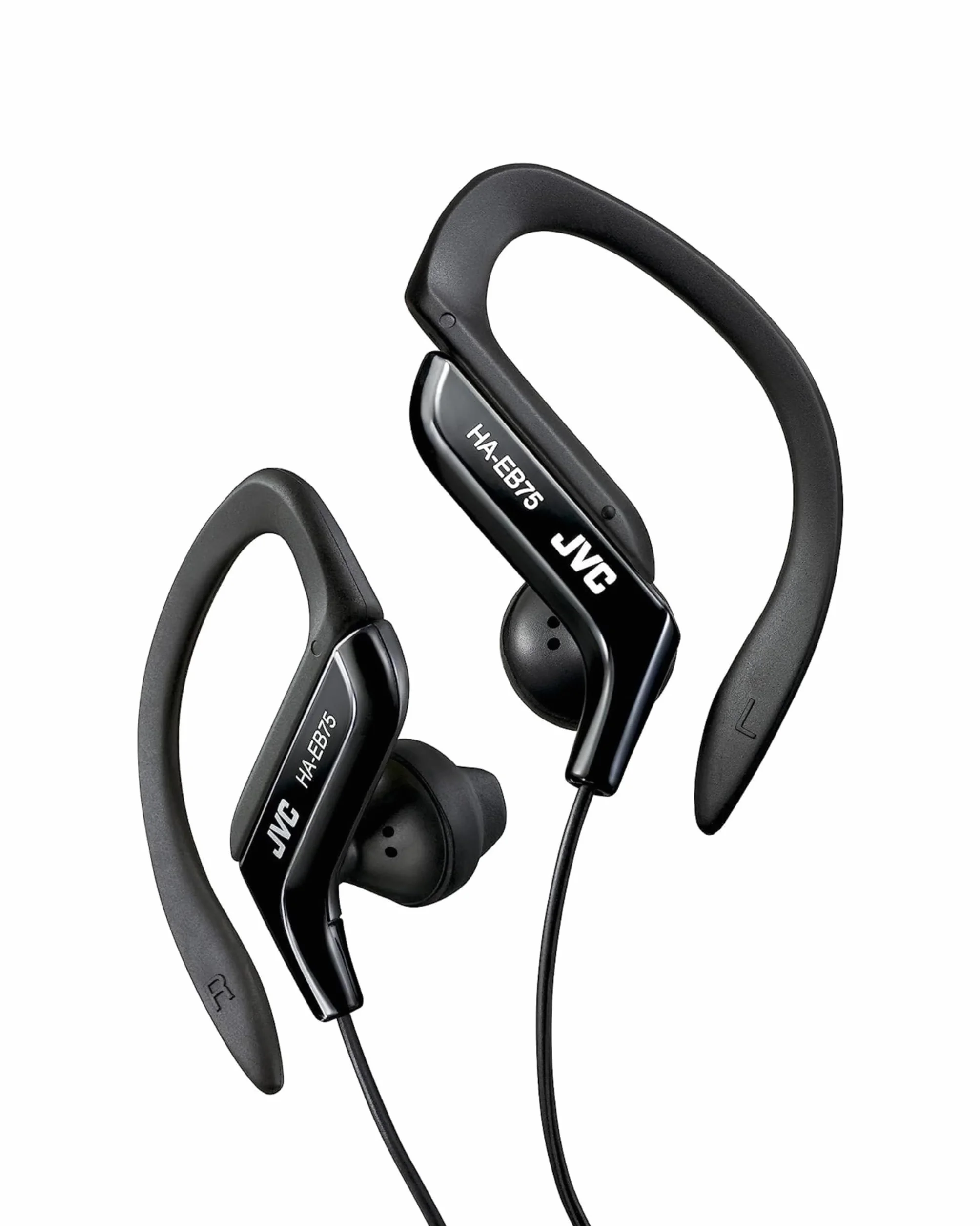 JVC Ecouteurs Clip Oreille Sport réglable HA-EB75-BN-U Noir