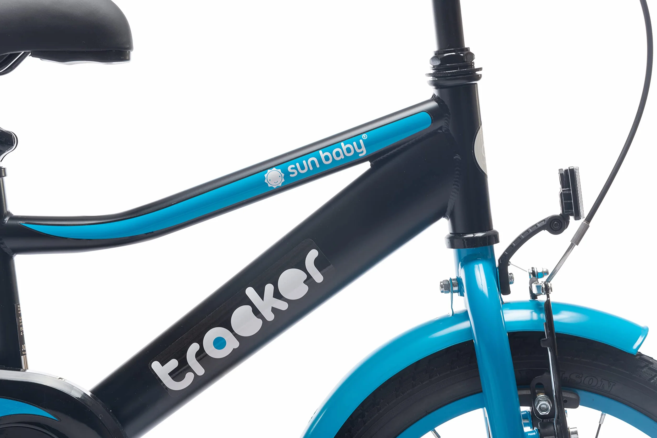 Sun Baby Tracker Vélo Enfant 14/16 Pouces Barre Poussée Réglage Hauteur Siège