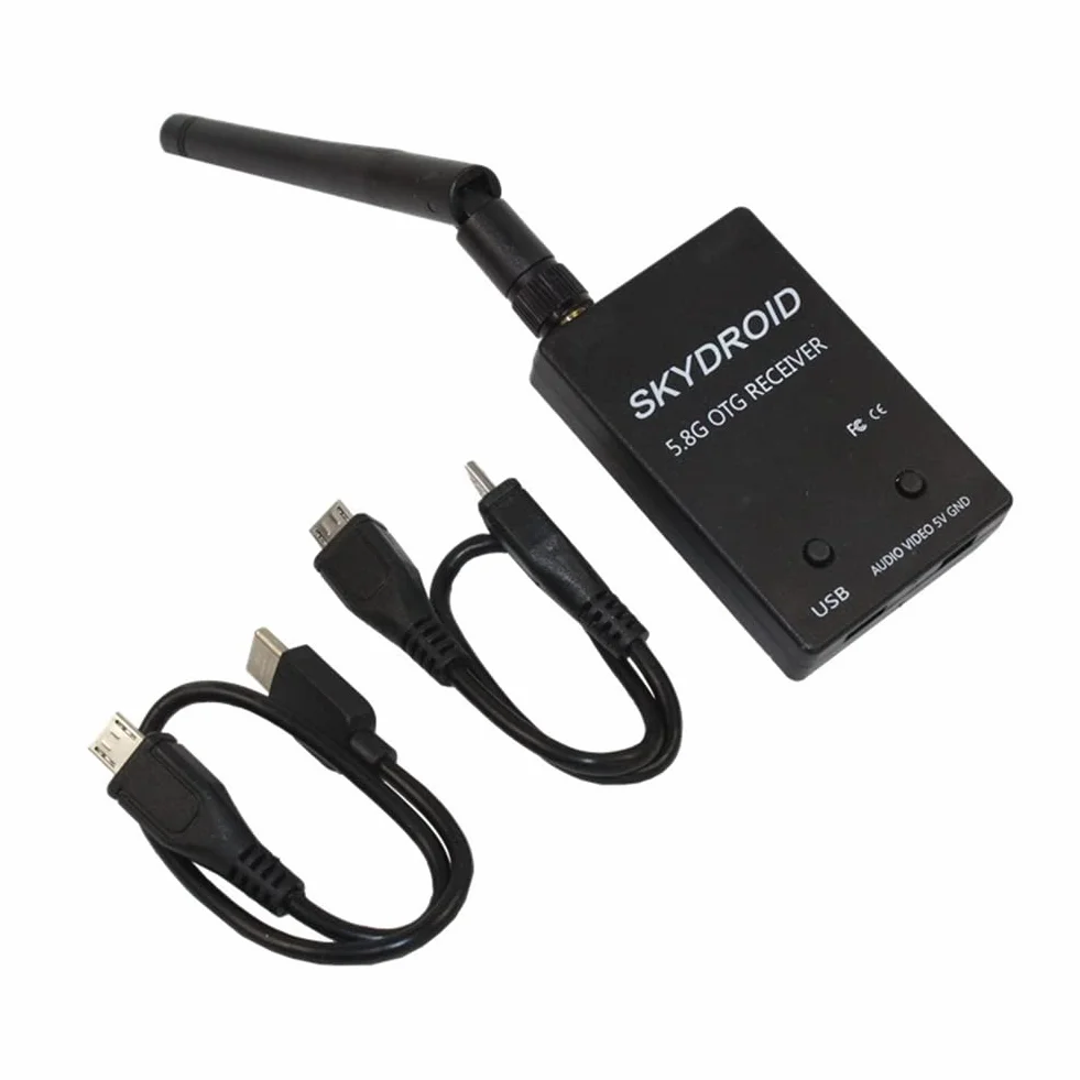 Skydroid UVC Mini FPV Récepteur OTG 5.8G 150CH Canal Transmission Vidéo Audio en Liaison Descendante pour Téléphone Android