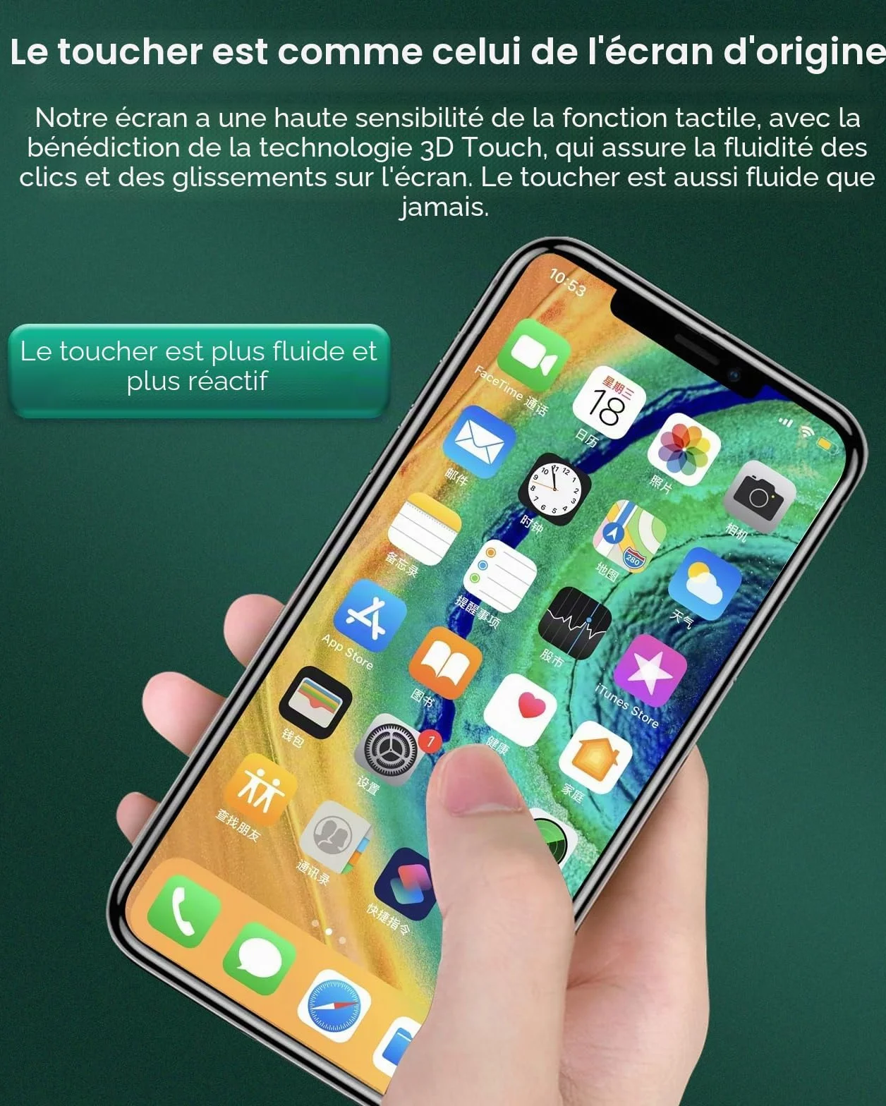 SRJTEK pour Samsung Galaxy A14 4G A145P 2023 Écran LCD de Remplacement SM-A145P SM-A145B SM-A145R Kit de réparation du numériseur Tactile (Noir, sans Cadre)