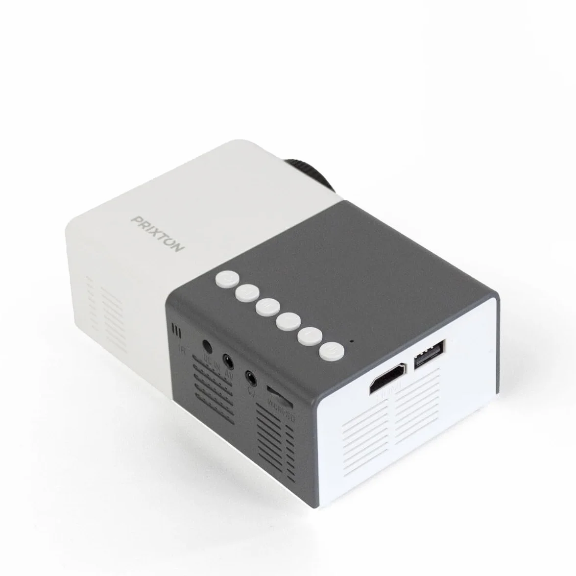 PRIXTON Vidéoprojecteur Portable Mini LED 900 Lumens 320x240 QVGA HDMI USB
