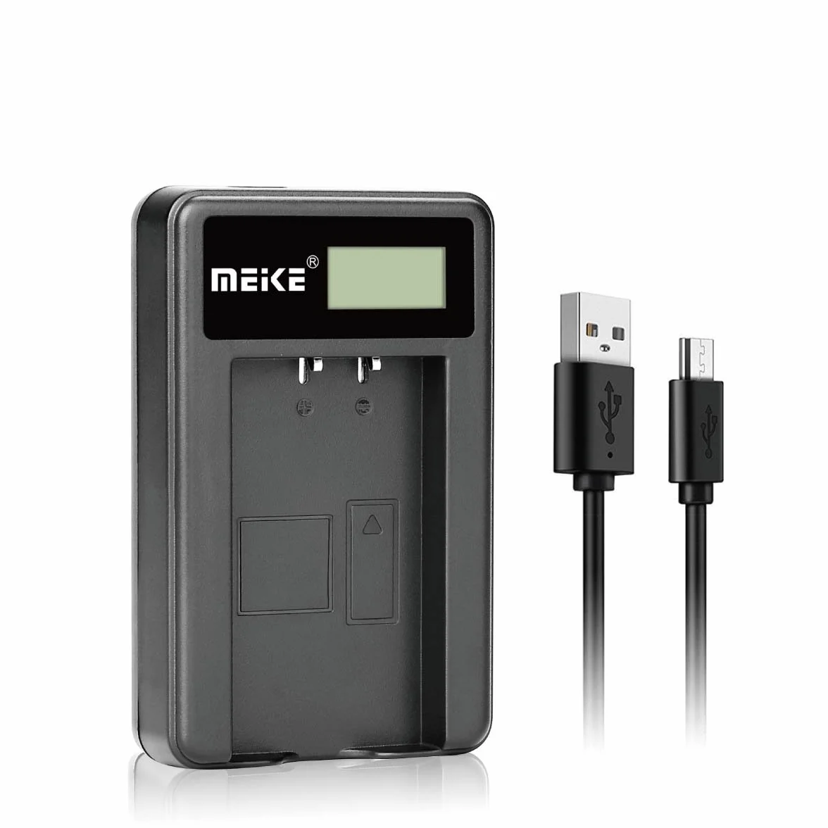 Meike MK-LC1 Chargeur de batterie Li-ion avec écran LCD pour batterie MK 420 Speedlite Series (MK-LP1)