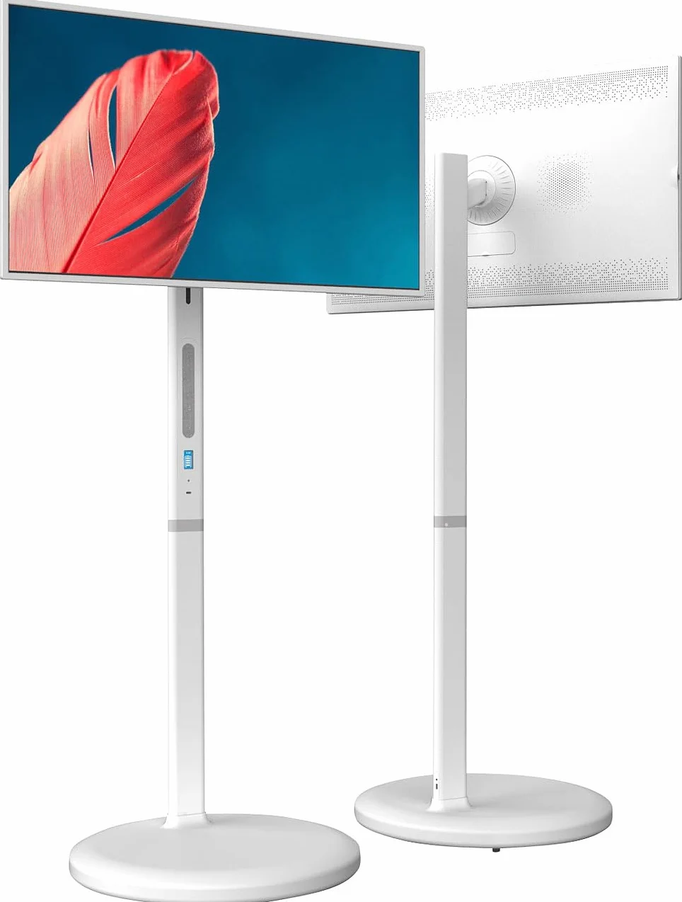 Écran nomade tactile connecté Full HD 32" avec support mobile et batterie [auvisio]