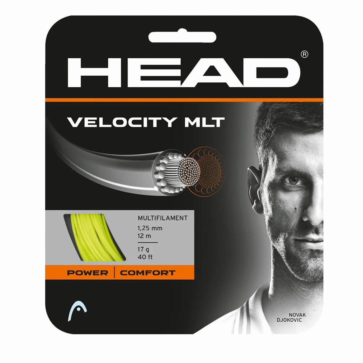 Head Velocity Mlt Cordage raquette de tennis 16