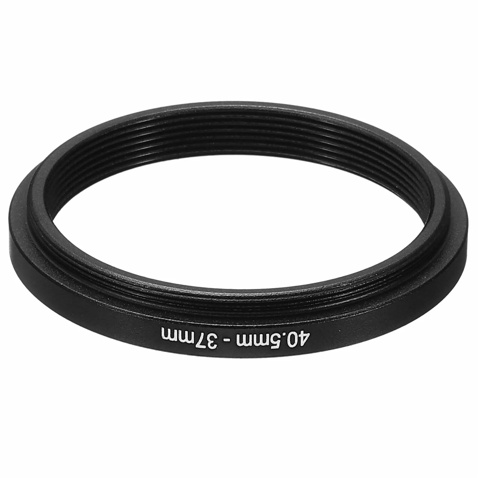 PATIKIL Bague de Réduction en Métal 40,5 mm-37 mm, Adaptateur de Filtre d'Objectif d'Appareil Photo en Aluminium pour Capuchon d'Objectif, Noir